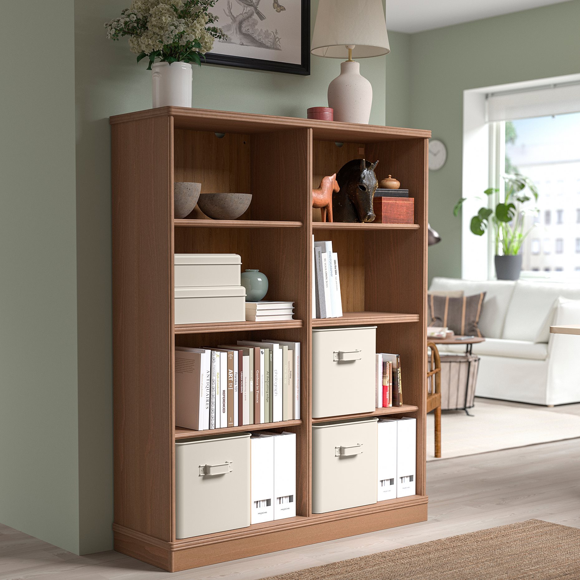 LANESUND, bookcase, 121x37x152 cm, 204.348.27