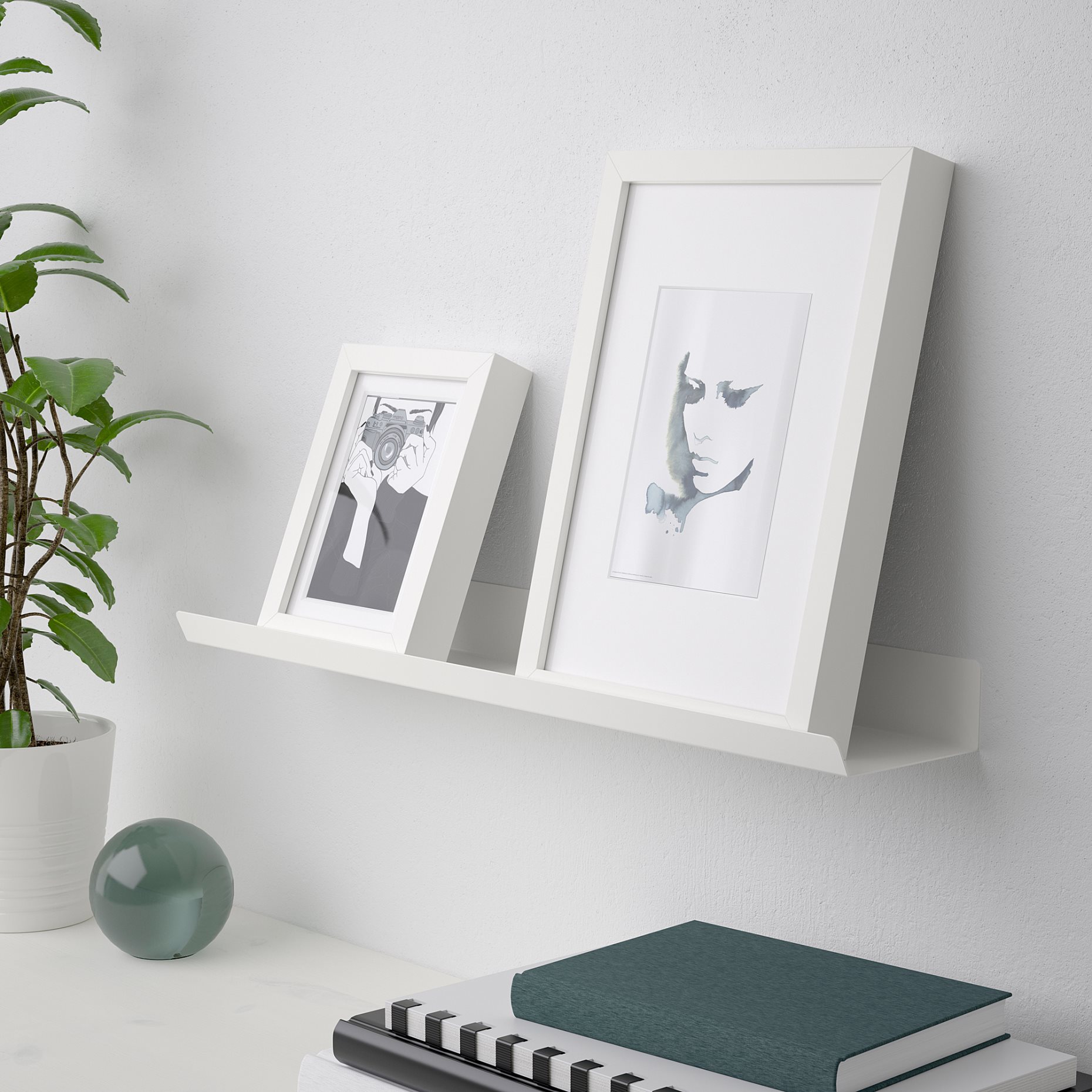 MALMBÄCK, display shelf, 60 cm, 204.462.36