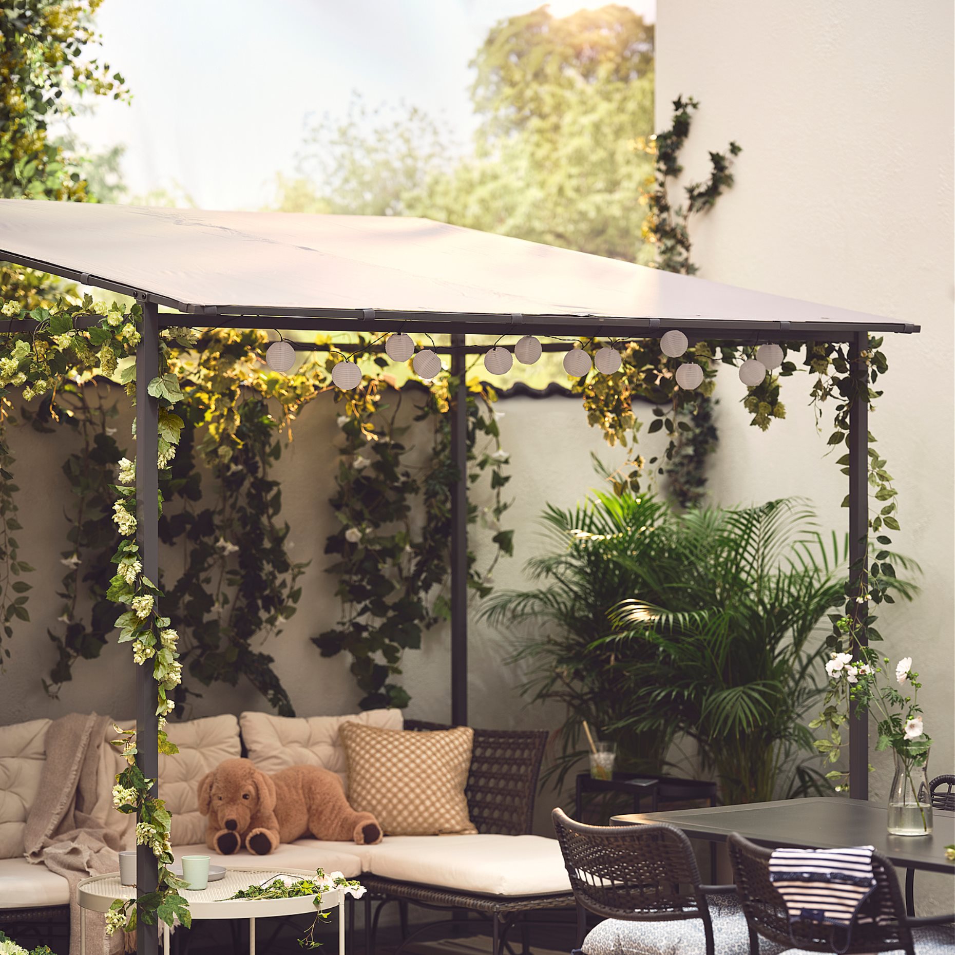 GUNNÖN, gazebo, 238x233 cm, 204.688.55