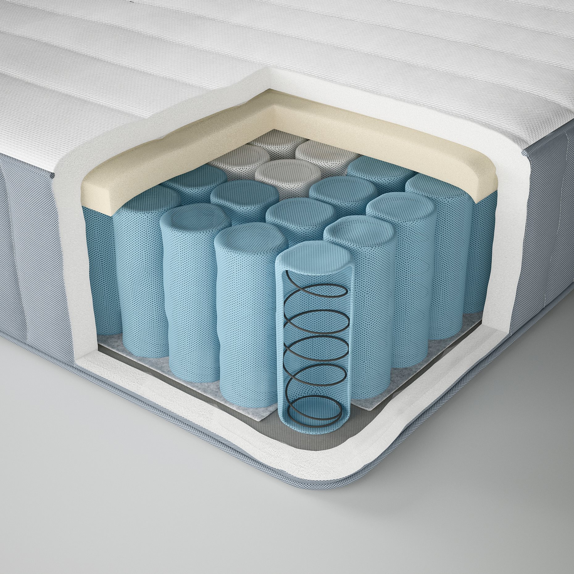 VALEVÅG, pocket sprung mattress/firm, 180x200 cm, 204.700.09