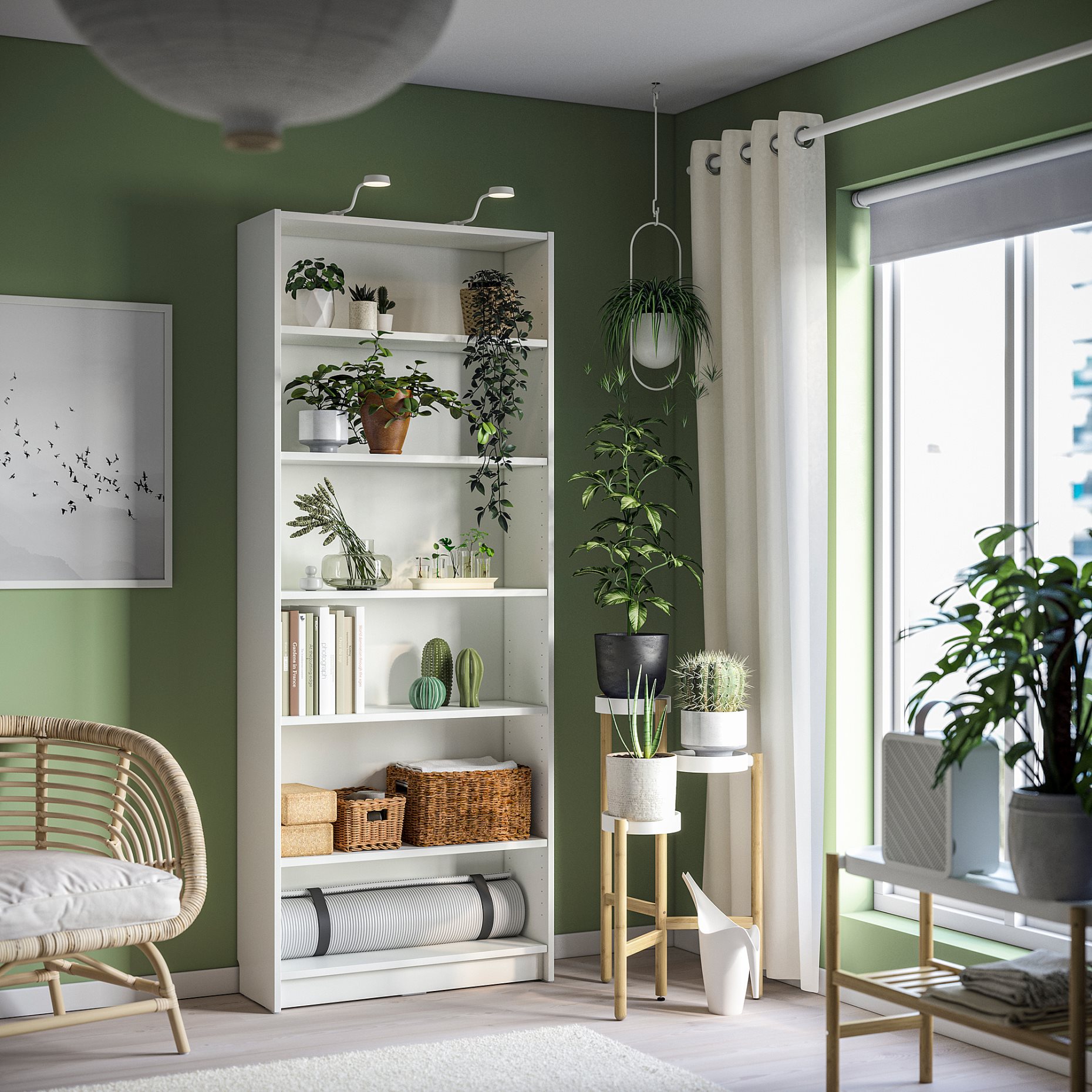 BILLY, bookcase, 80x28x202 cm, 205.220.46