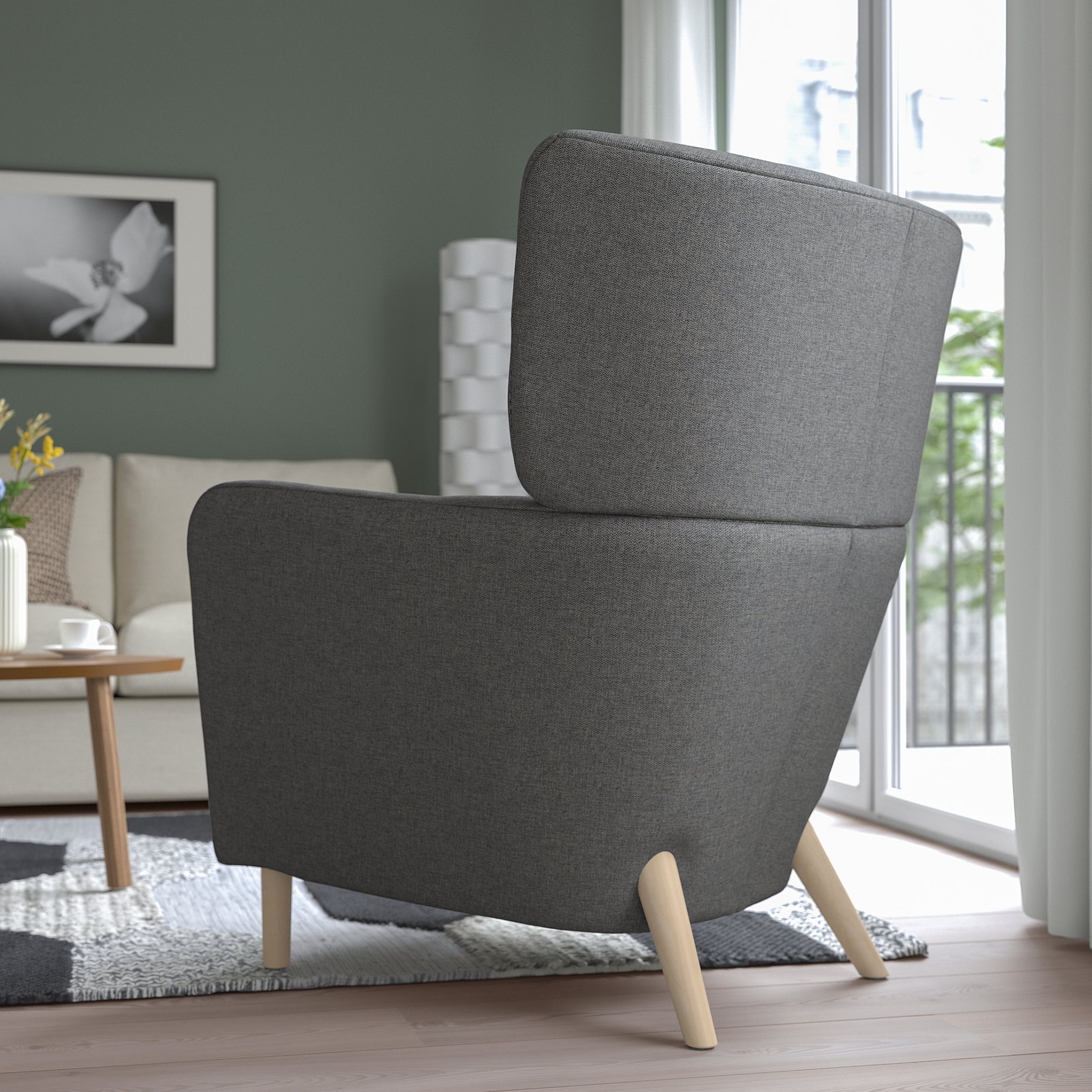 OSKARSHAMN, wing chair, 205.236.11