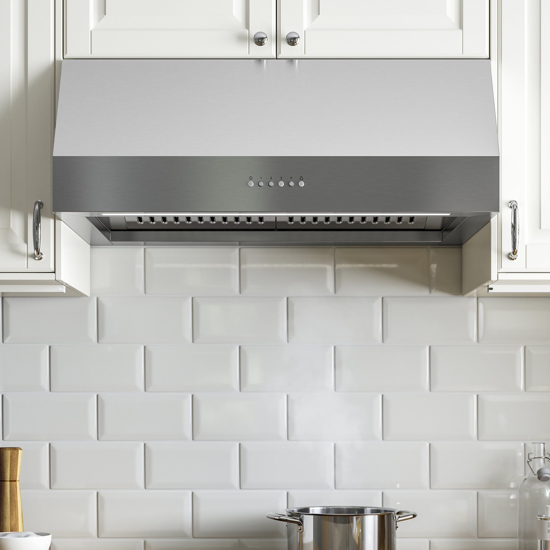 UPPFRISKANDE, wall mounted extractor hood, 80 cm, 205.270.20