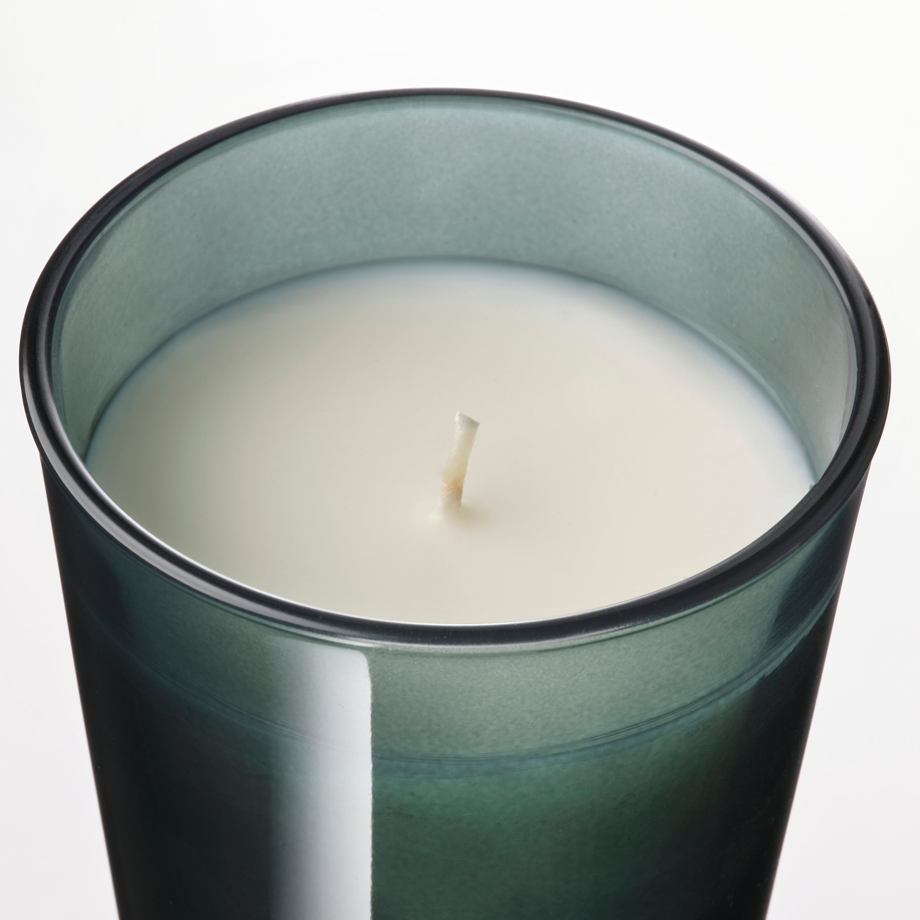 PÄRONTRÄD, scented candle in glass with lid/Mountain air, 25 hr, 205.272.18