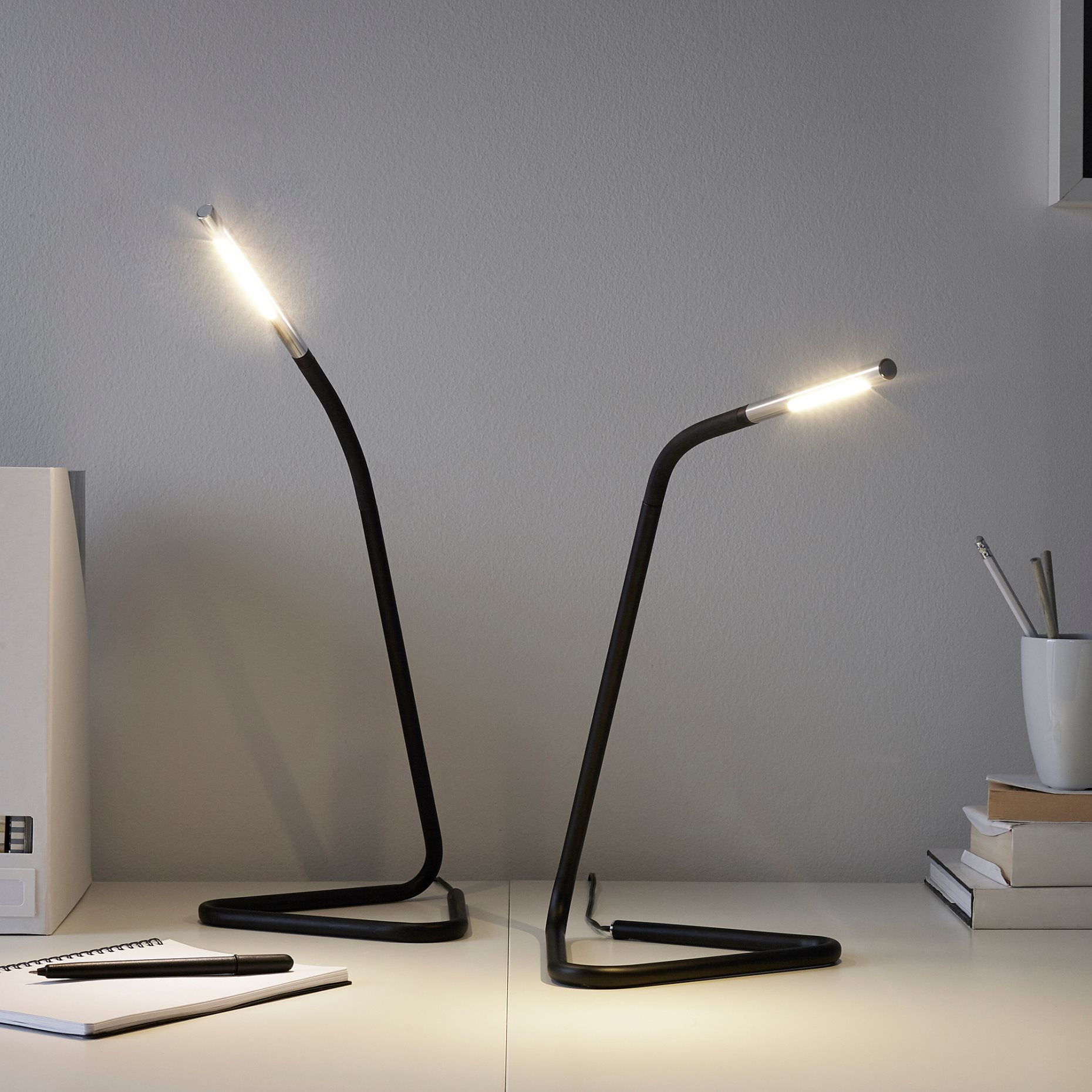HÅRTE, work lamp with built-in LED light source, 205.272.42