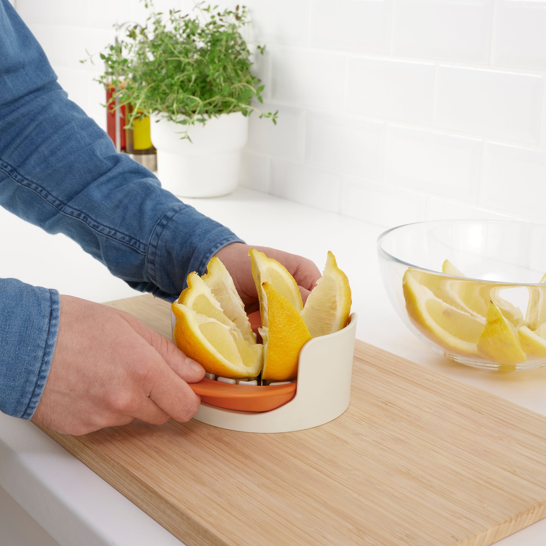 UPPFYLLD, fruit cutter, set of 4, 205.293.97