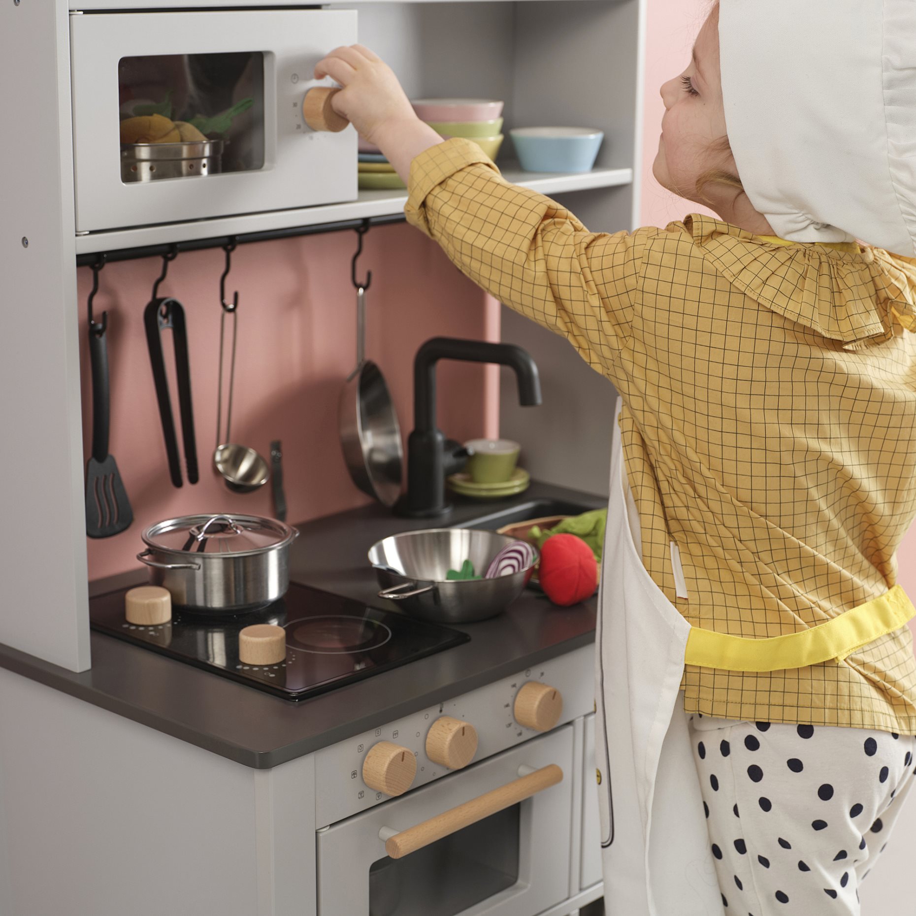 SILLTRUT, kitchen for children, 68x40x100 cm, 205.444.92