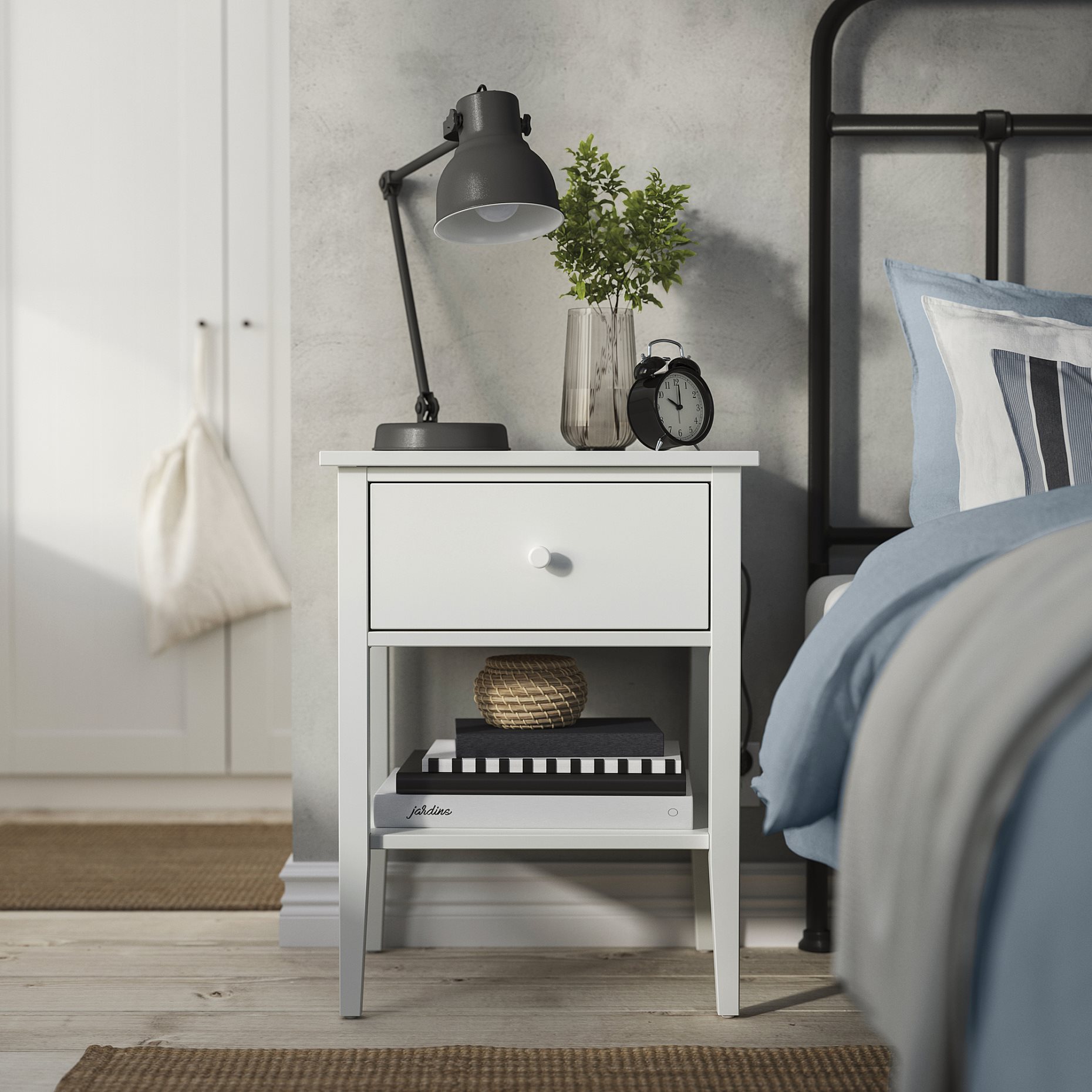 GULLABERG, bedside table with 1 drawer and shelf, 53x43x69 cm, 205.617.40