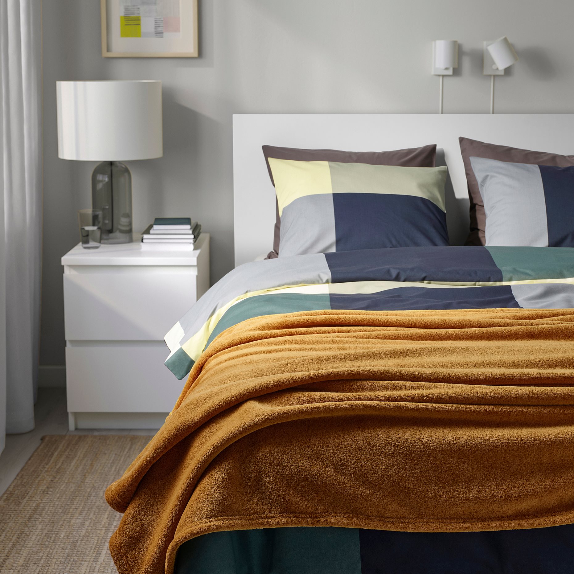 TRATTVIVA, bedspread, 230x250 cm, 205.642.63