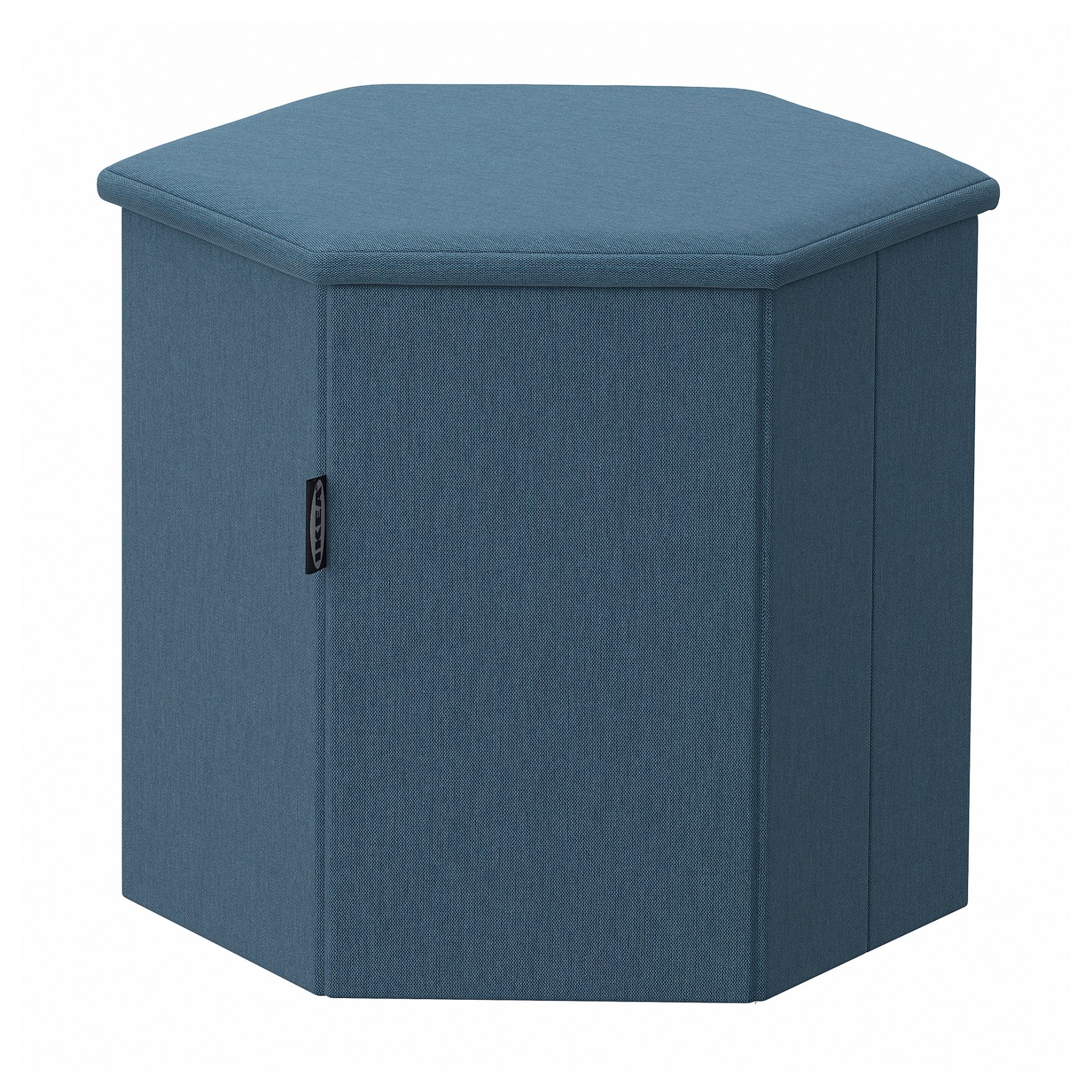 KJUGE, pouffe with storage, 205.655.21