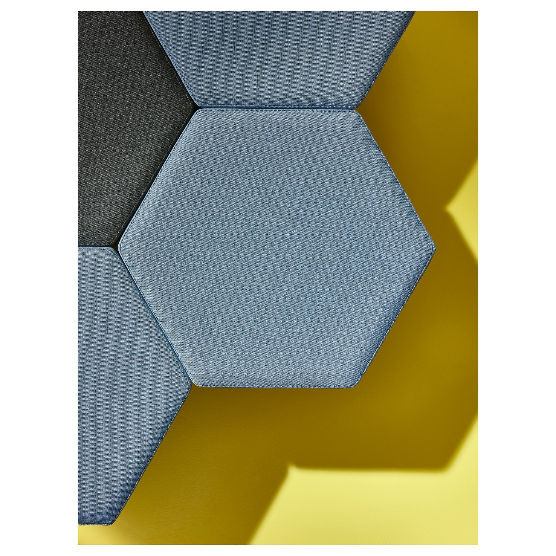 KJUGE, pouffe with storage, 205.655.21