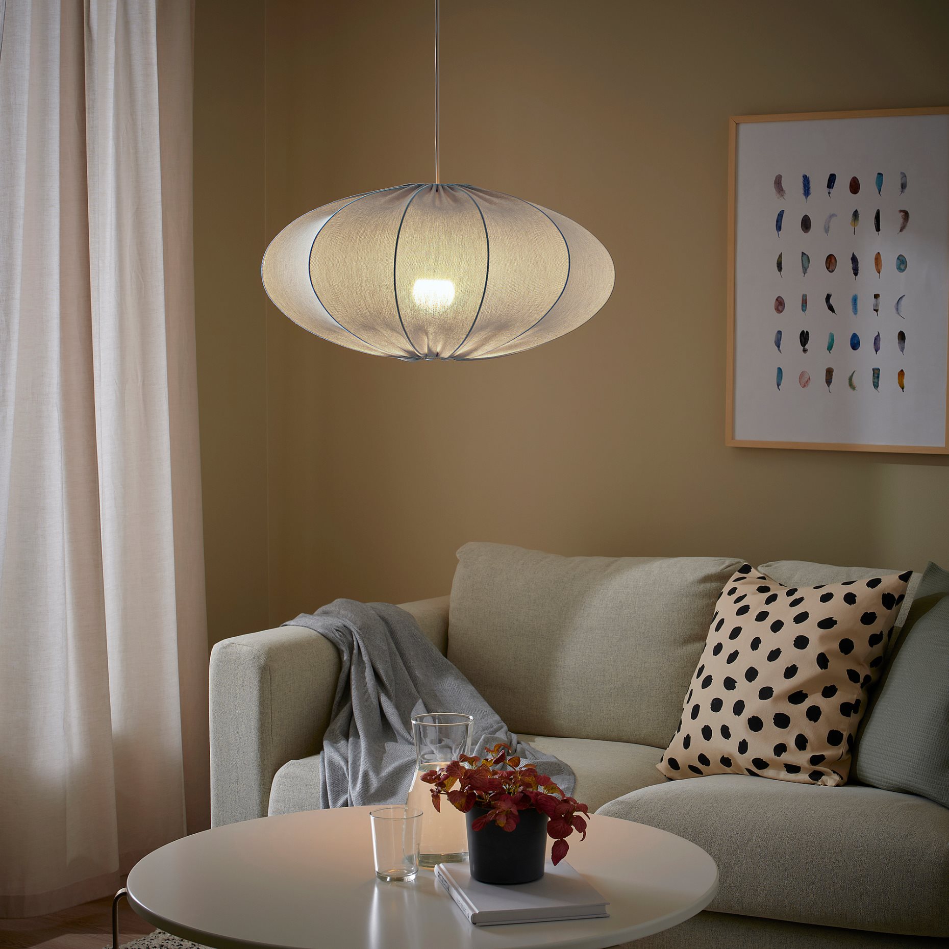 REGNSKUR, pendant lamp shade, 52 cm, 205.669.12