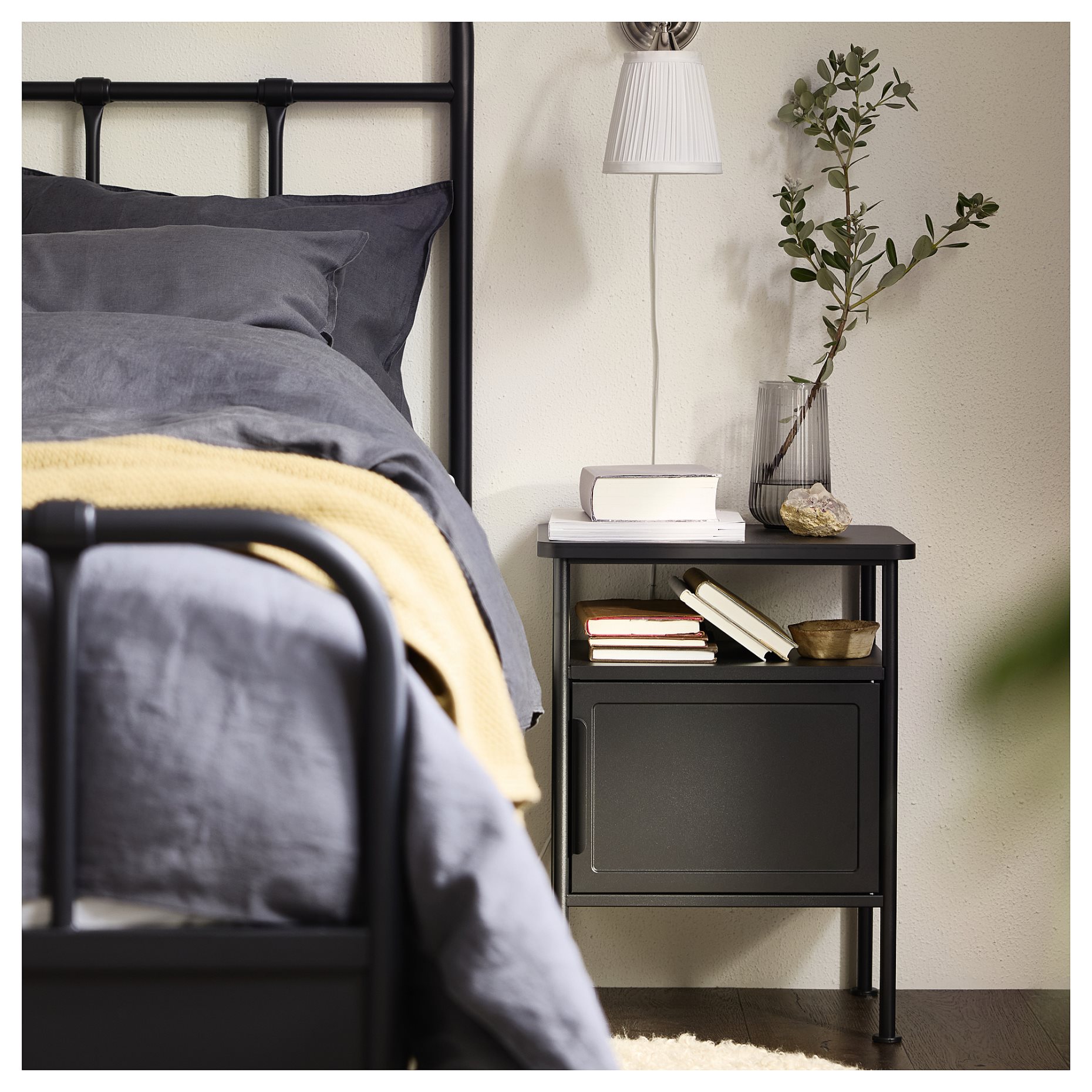 GRÅFJÄLLET, bedside table, 45x36x59 cm, 205.702.21