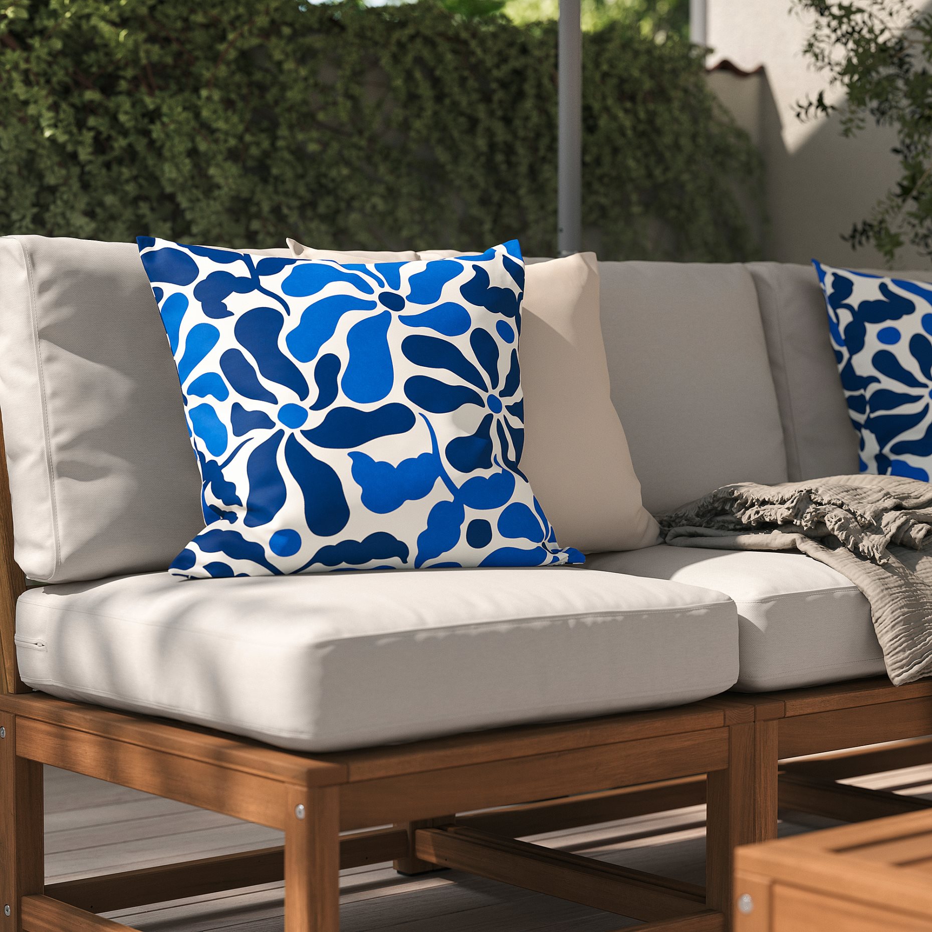 GULLBERGSÖ, cushion cover outdoor/indoor, 50x50 cm, 205.810.12