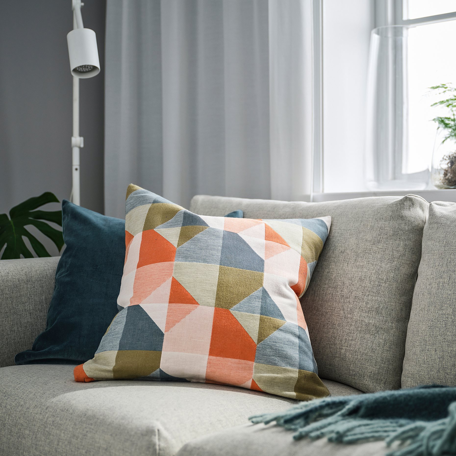 SVARTHÖ, cushion cover, 50x50 cm, 205.881.36