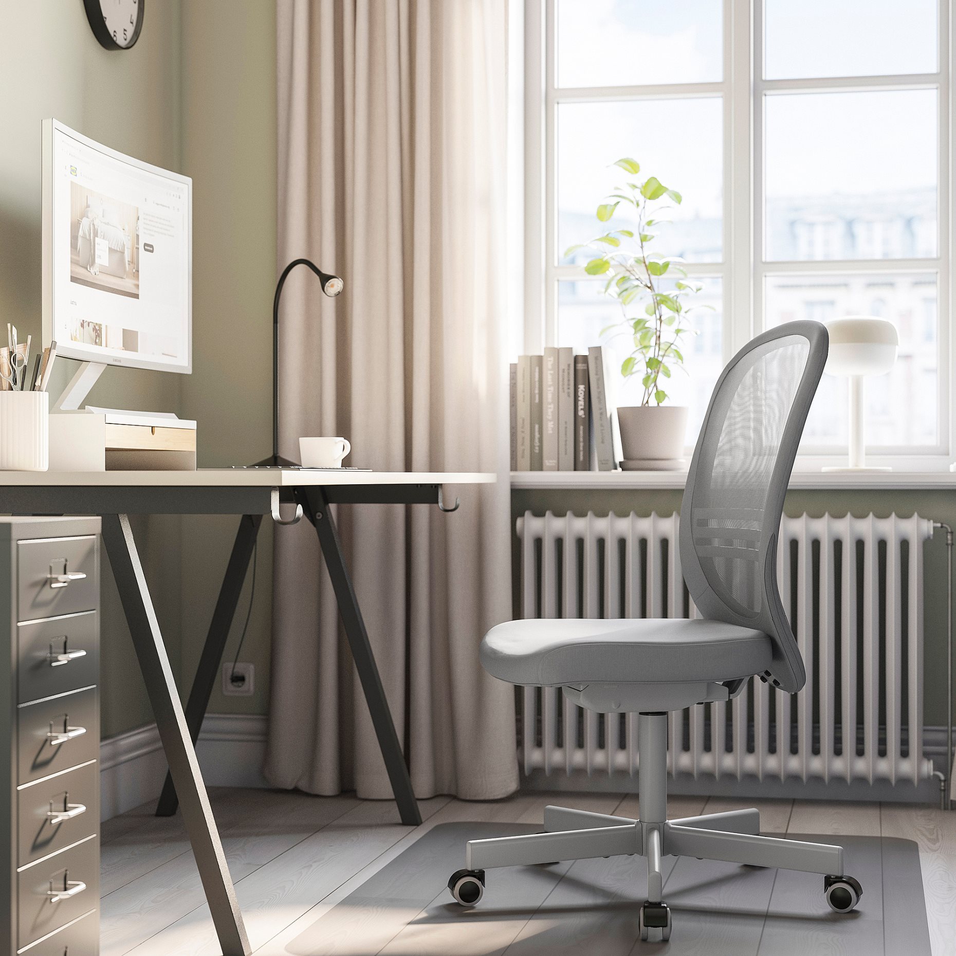 FLINTAN, office chair, 205.925.53