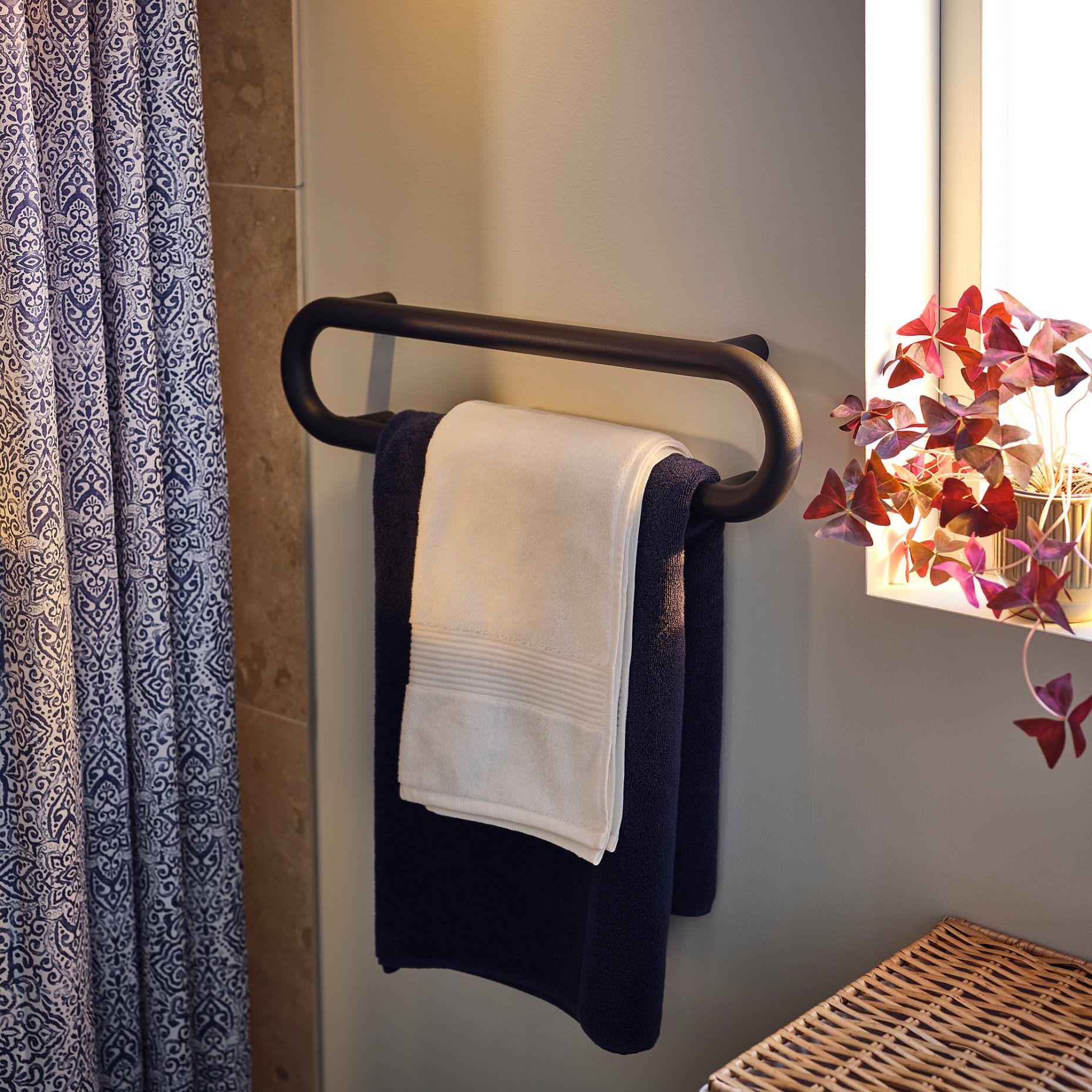 BÄSINGEN, towel rail, 65 cm, 205.959.76