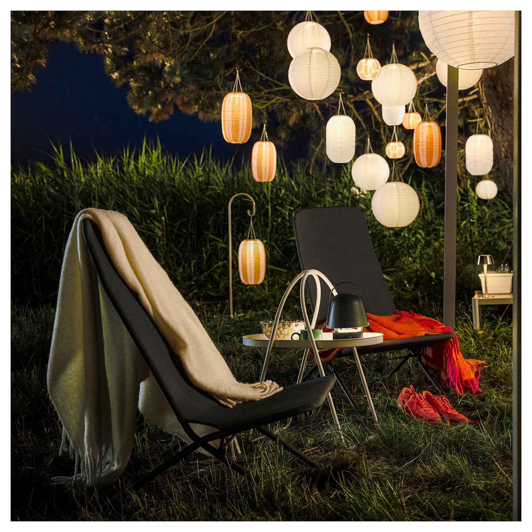 VIGGSÖ, foldable lounge chair/outdoor, 205.970.70