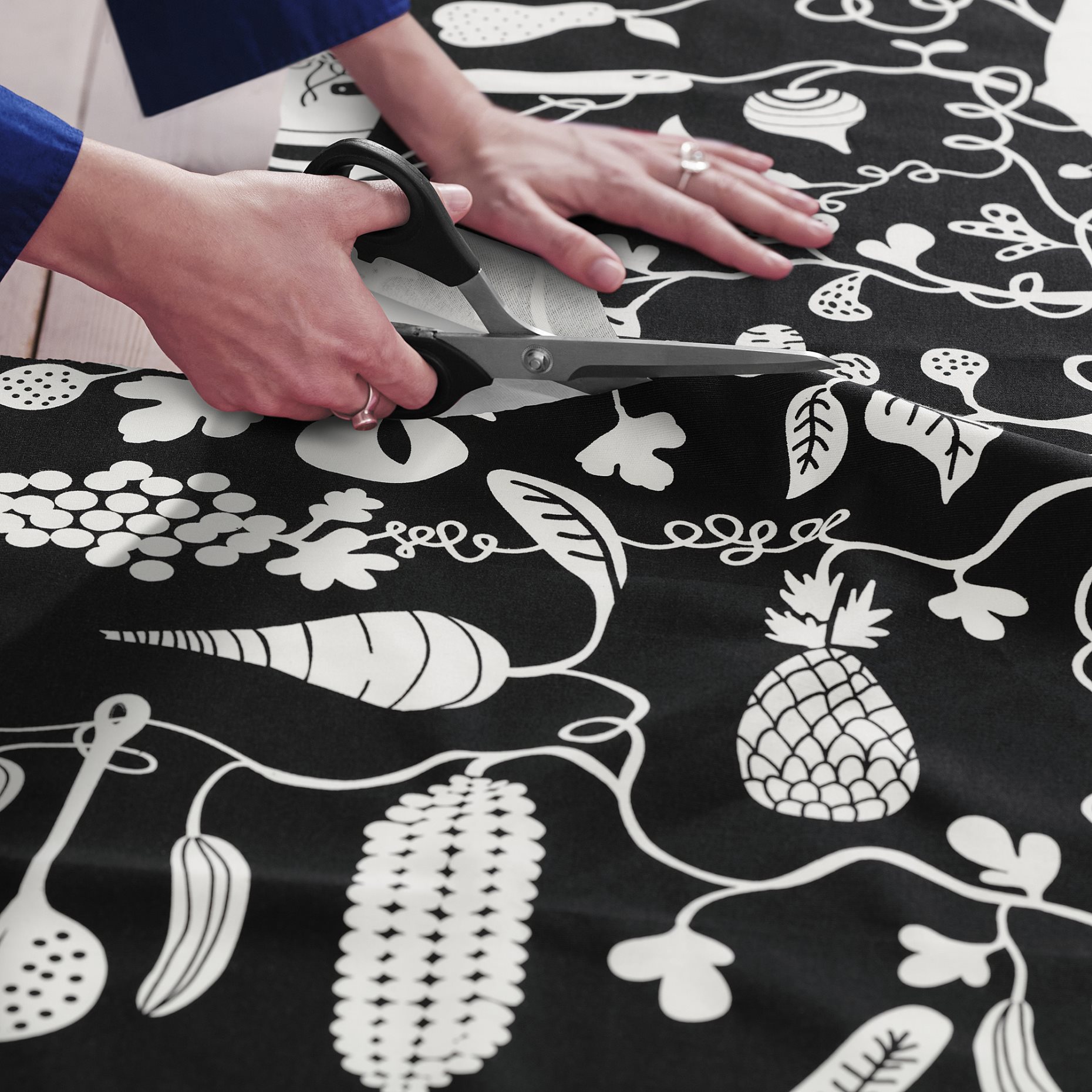 PIPDÅN, pre-cut fabric, 150x300 cm, 206.081.44