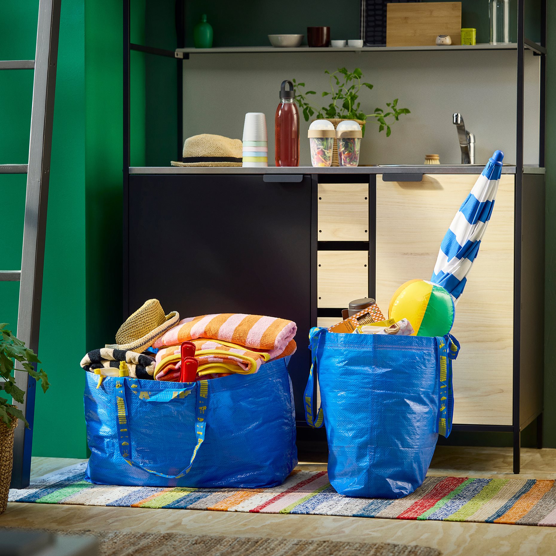FRAKTA, carrier bag/large, 55x37x35 cm/71 l, 206.111.08