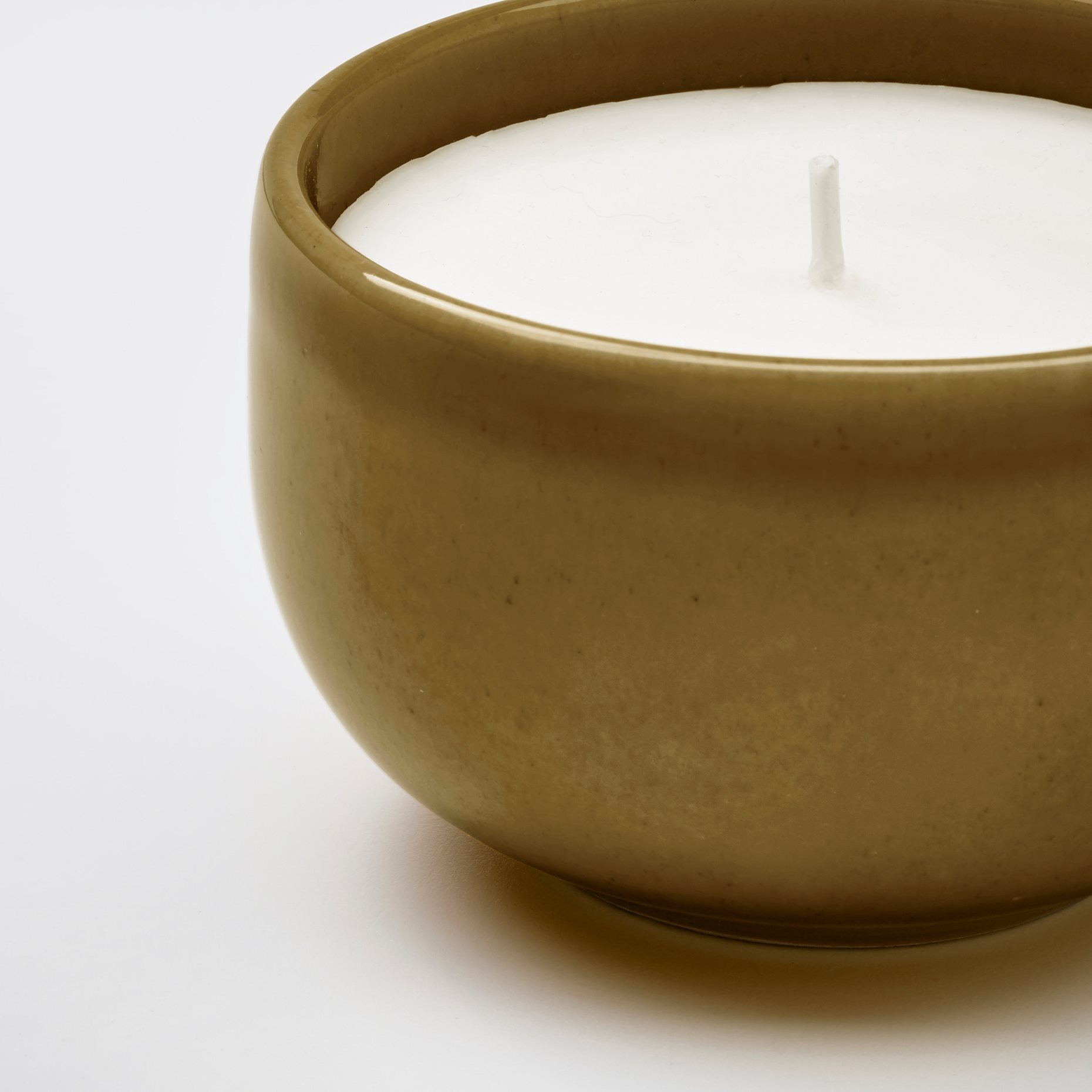 PÄRLHÖNA, scented candle in ceramic jar/Rose & carnation, 20 hr, 206.115.75