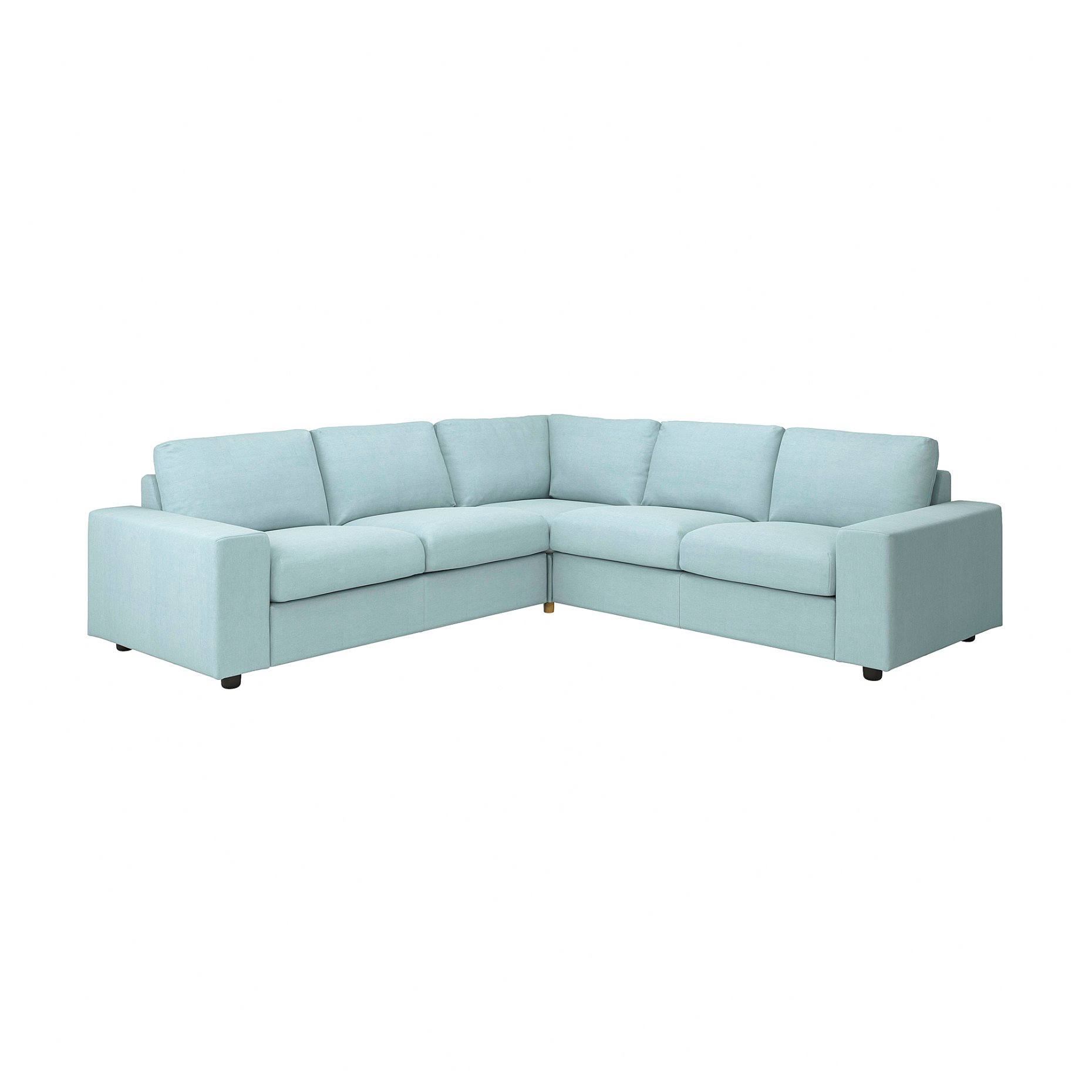 VIMLE, corner sofa, 4-seat with wide armrests, 294.017.90