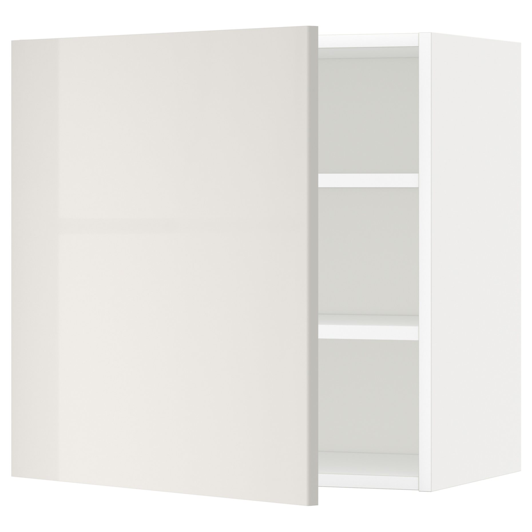METOD, wall cabinet with shelves, 60x60 cm, 294.619.20