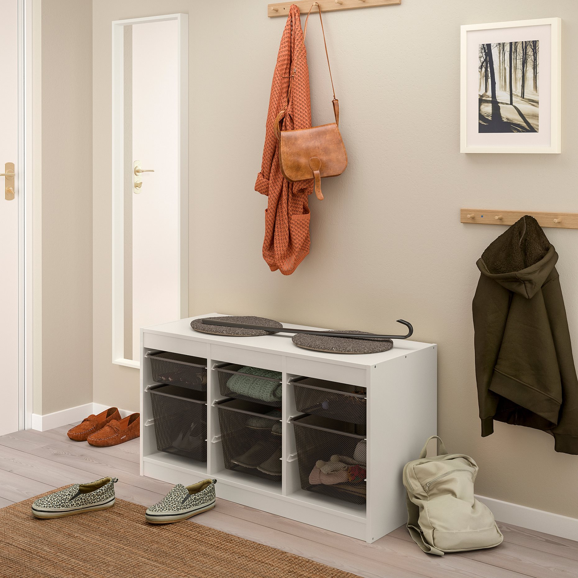 TROFAST, storage combination with boxes, 99x44x56 cm, 294.798.35