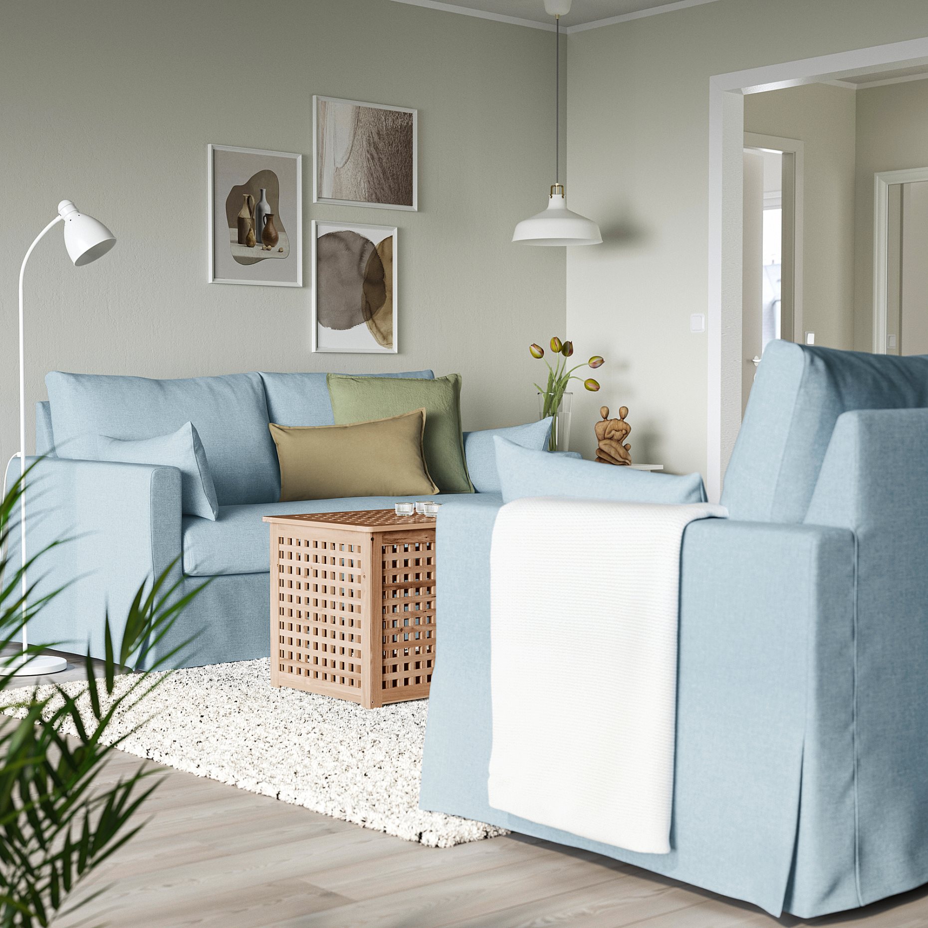 HYLTARP, διθέσιος καναπές, 294.896.22