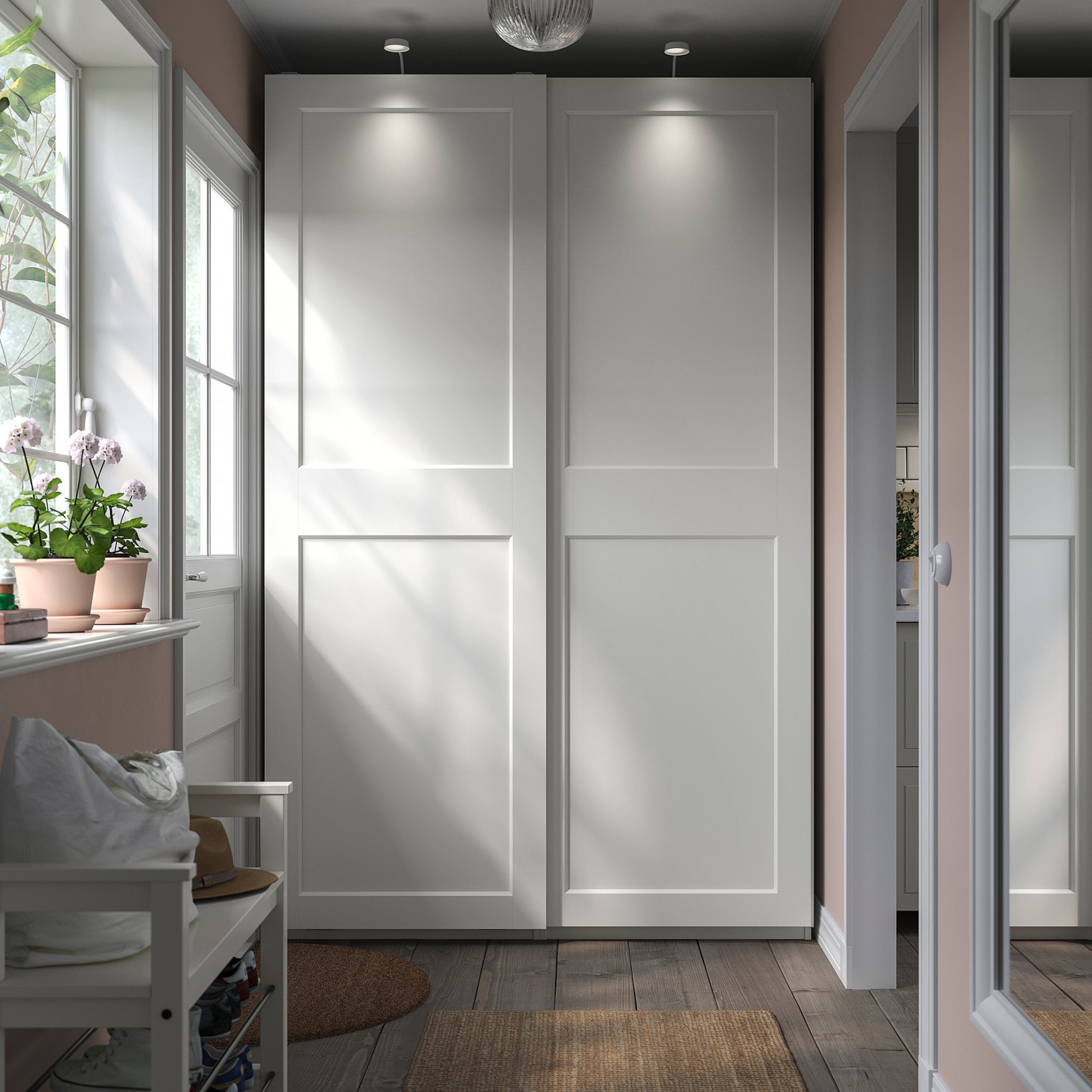PAX/GRIMO, wardrobe combination, 150x66x236 cm, 295.026.47