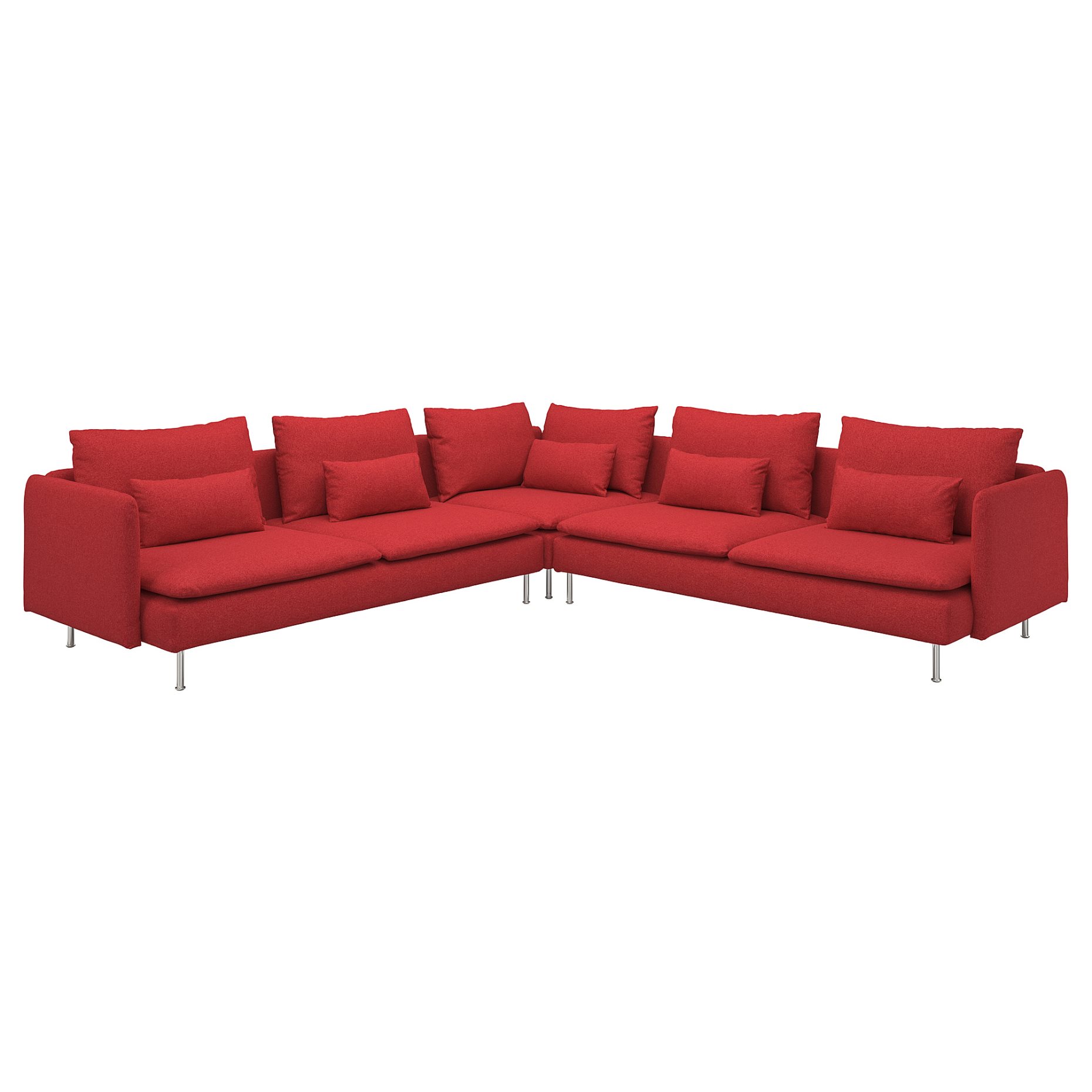 SÖDERHAMN, corner sofa, 6-seat, 295.144.24