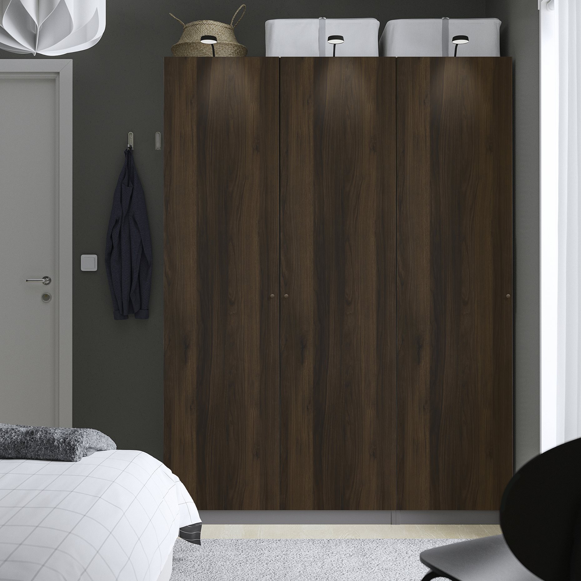 PAX/STORKLINTA, συνδυασμός ντουλάπας, 150x60x201 cm, 295.625.61