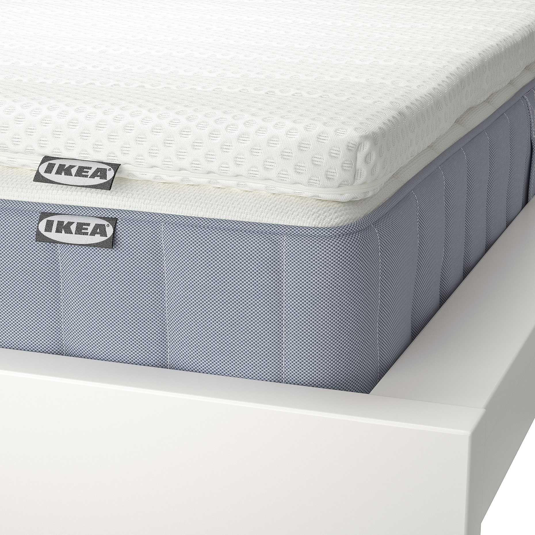 VALEVÅG, mattress extra firm and mattress pad, 160x200 cm, 295.723.48