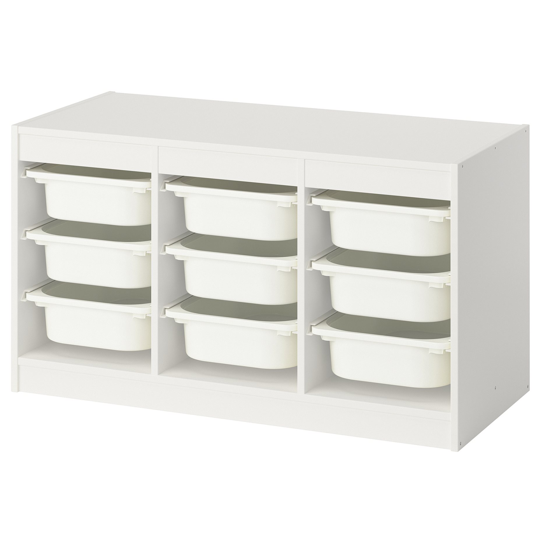TROFAST, storage combination with boxes, 99x44x56 cm, 295.744.51