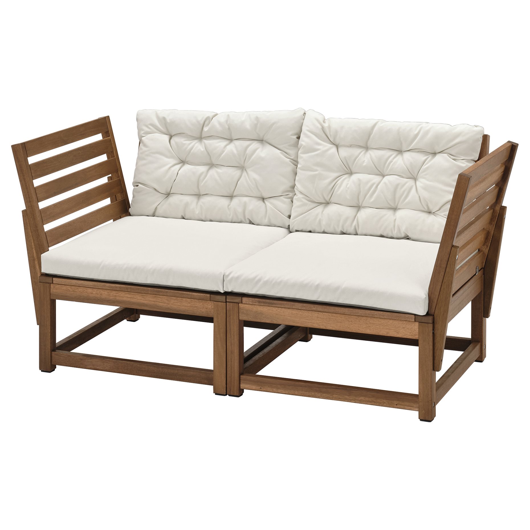 NÄMMARÖ, 2-seat modular sofa with armests, outdoor, 295.752.19