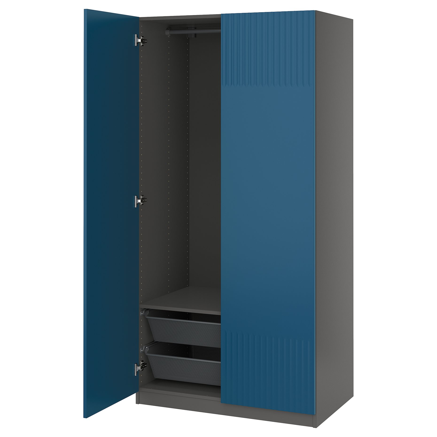 PAX/FYRUDDEN, wardrobe combination, 100x60x201 cm, 295.815.93