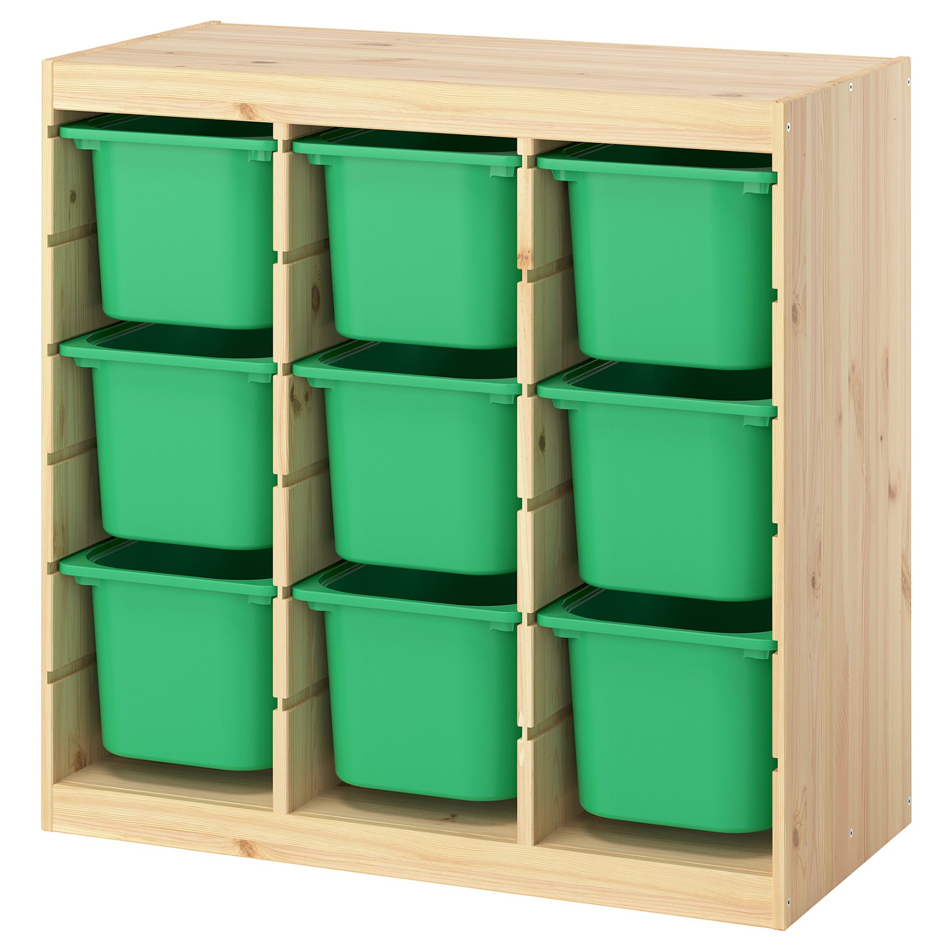 TROFAST, storage combination room divider with boxes, 93x44x91 cm, 296.125.80
