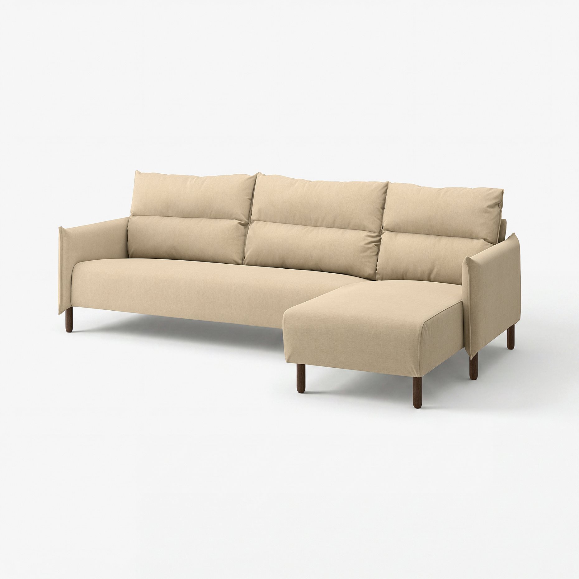 MANNARP, 4-seat sofa with chaise longue, 296.191.81
