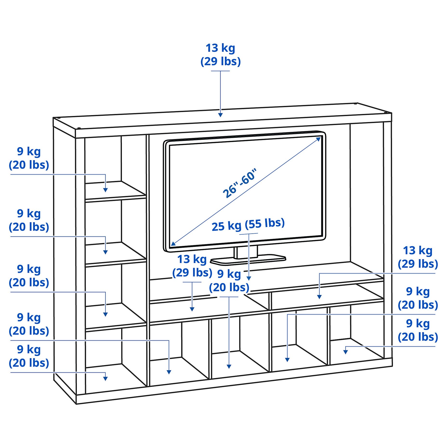 LAPPLAND, TV storage unit, 302.851.53
