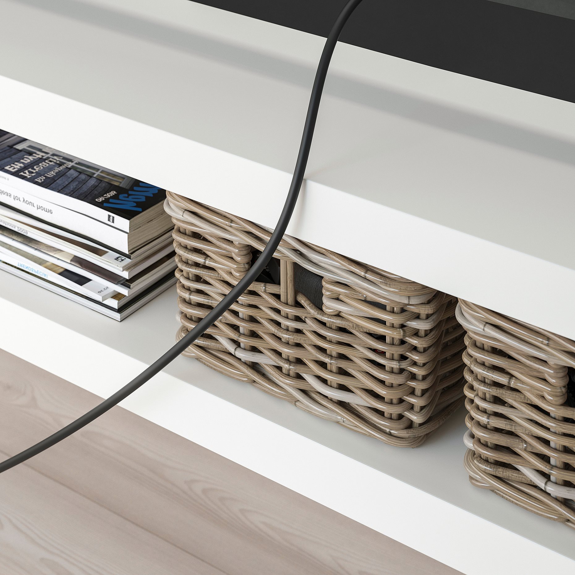 LACK, έπιπλο TV, 120x35x36 cm, 304.988.90