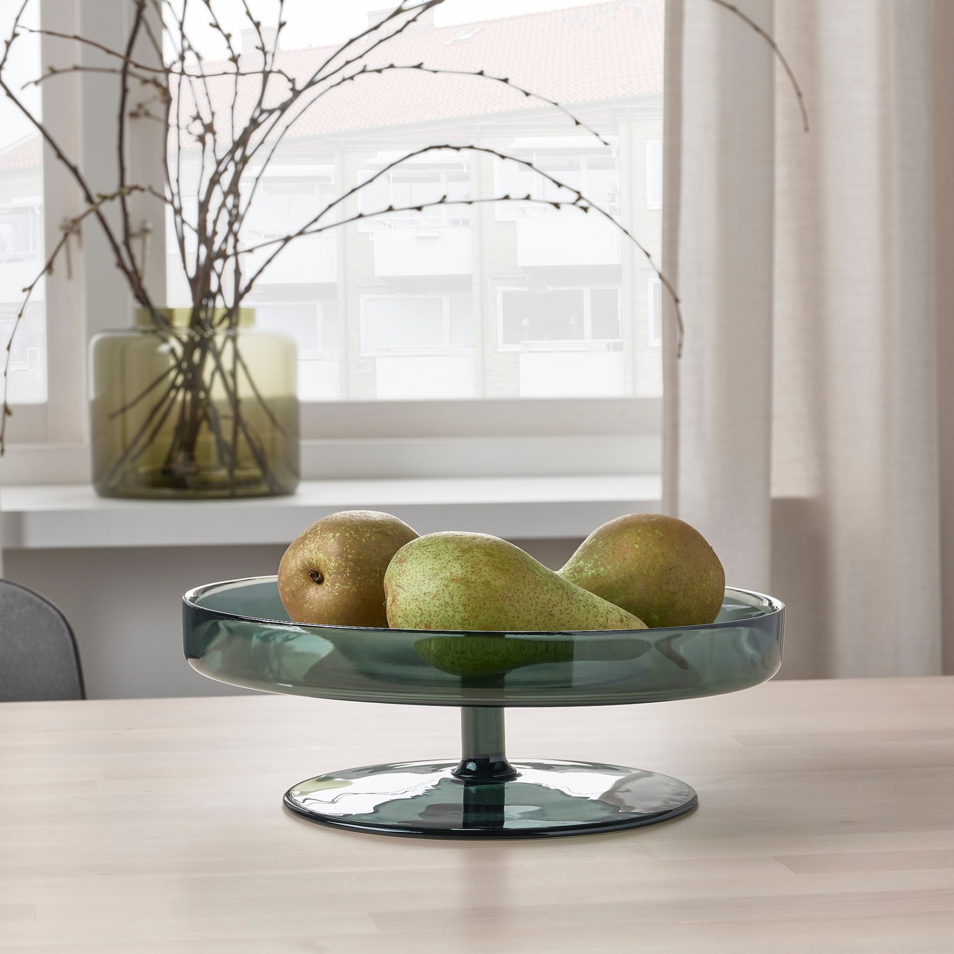 OMBONAD, serving plate/glass, 29 cm, 305.046.69