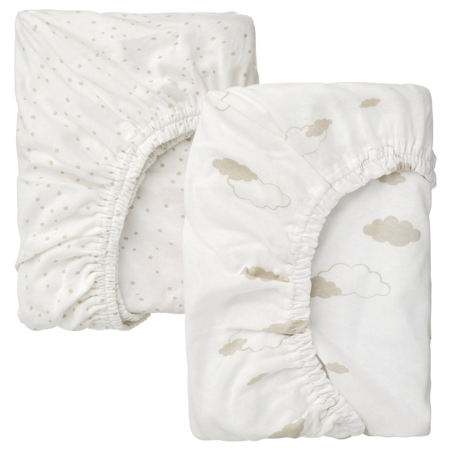 ALSKVARD, fitted sheet for bassinet, 305.264.02