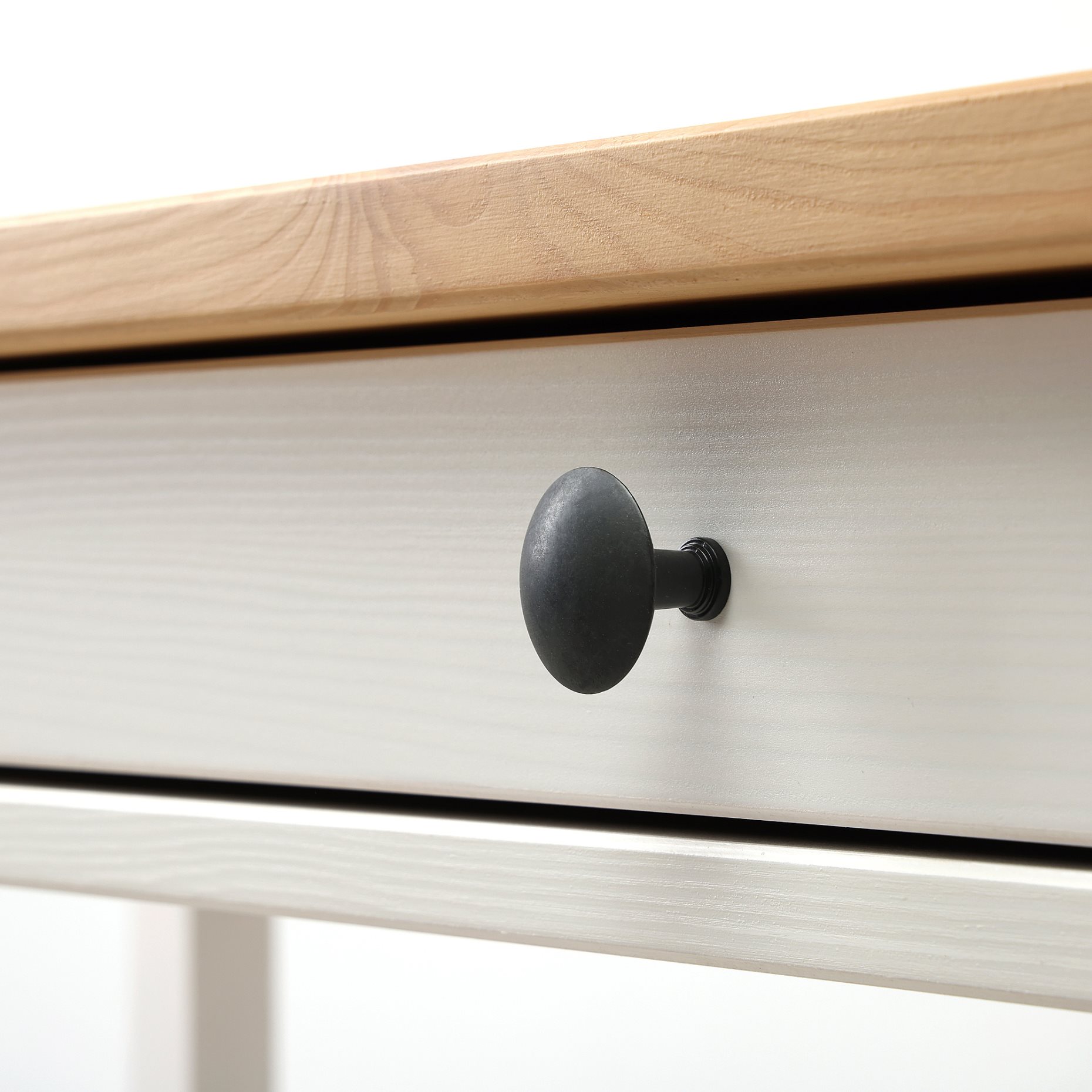 HEMNES, γραφείο με 2 συρτάρια, 120x47 cm, 305.349.54