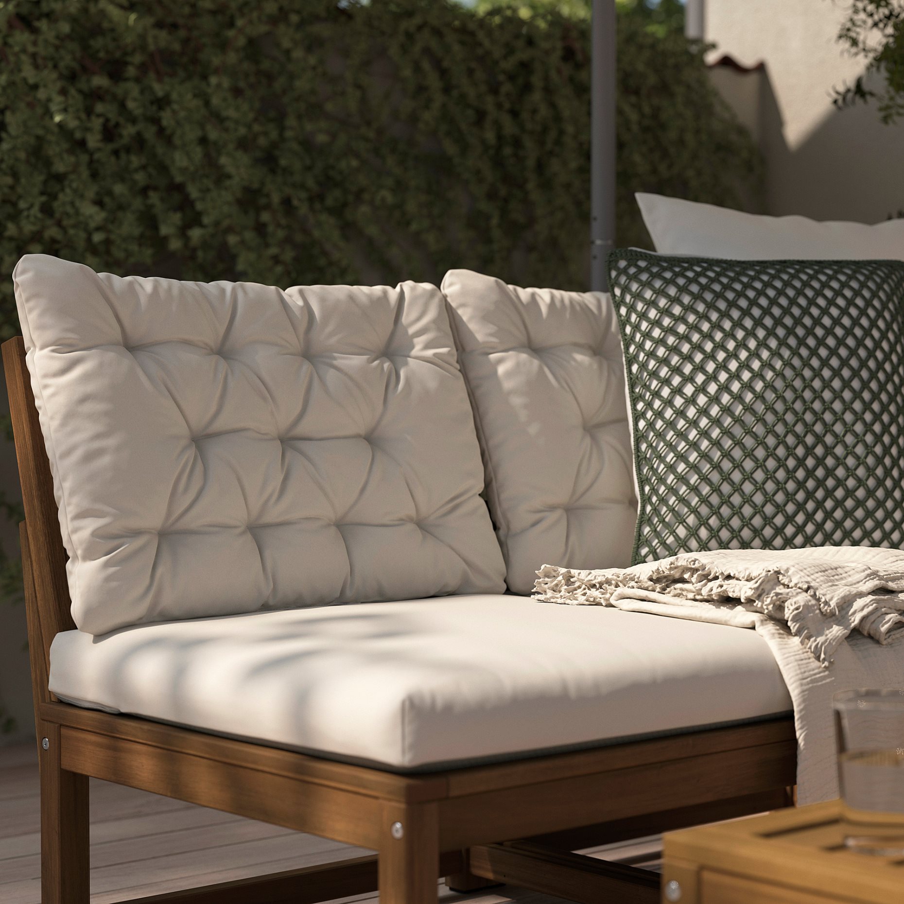 KUDDARNA, μαξιλάρι πλάτης εξωτερικού χώρου, 62x44 cm, 305.472.54