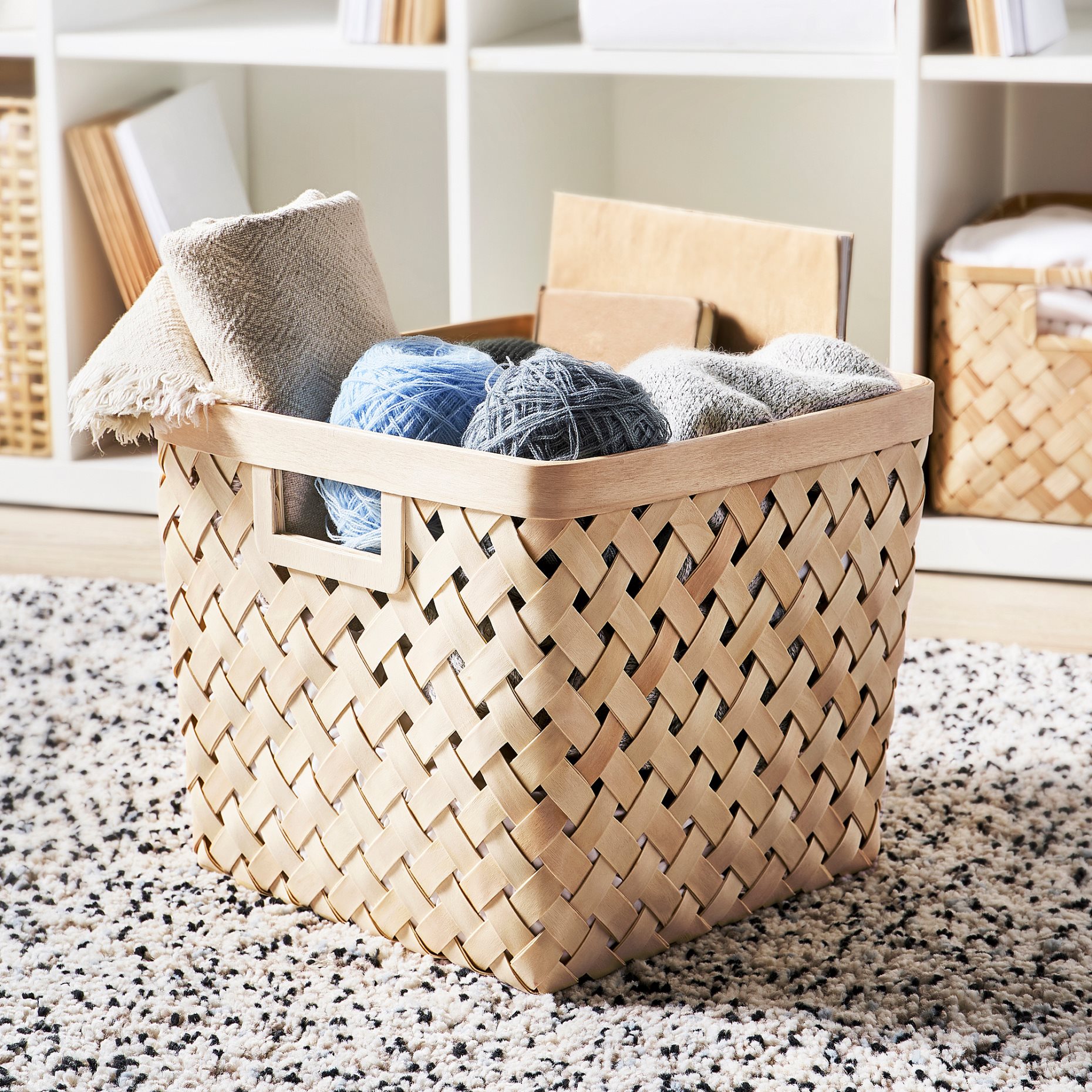 VÄXTHUS, basket/handmade, 30x30x28 cm, 305.511.37