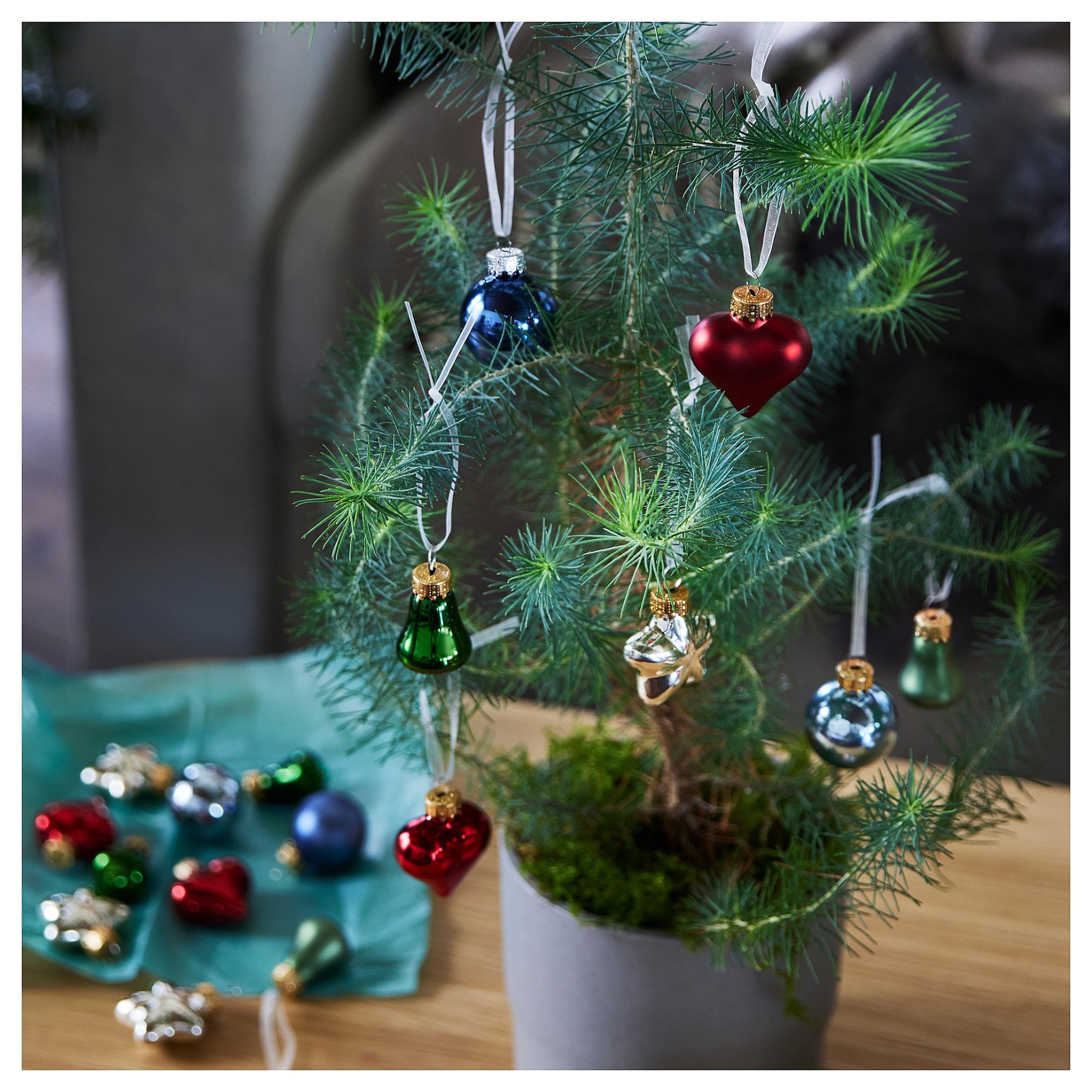 VINTERFINT, decoration bauble/glass, 20 pack, 305.550.03