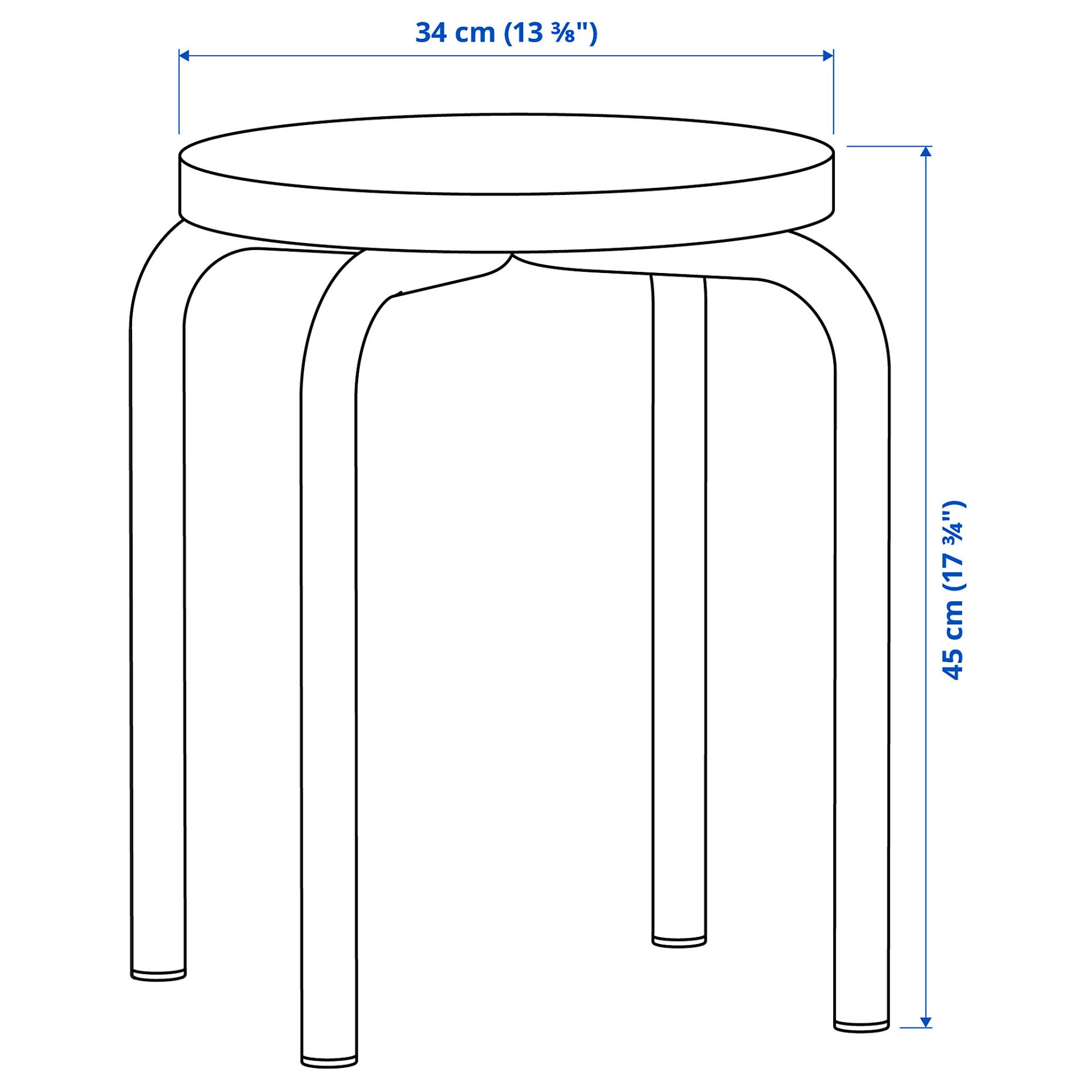 DOMSTEN, stool, 305.551.59