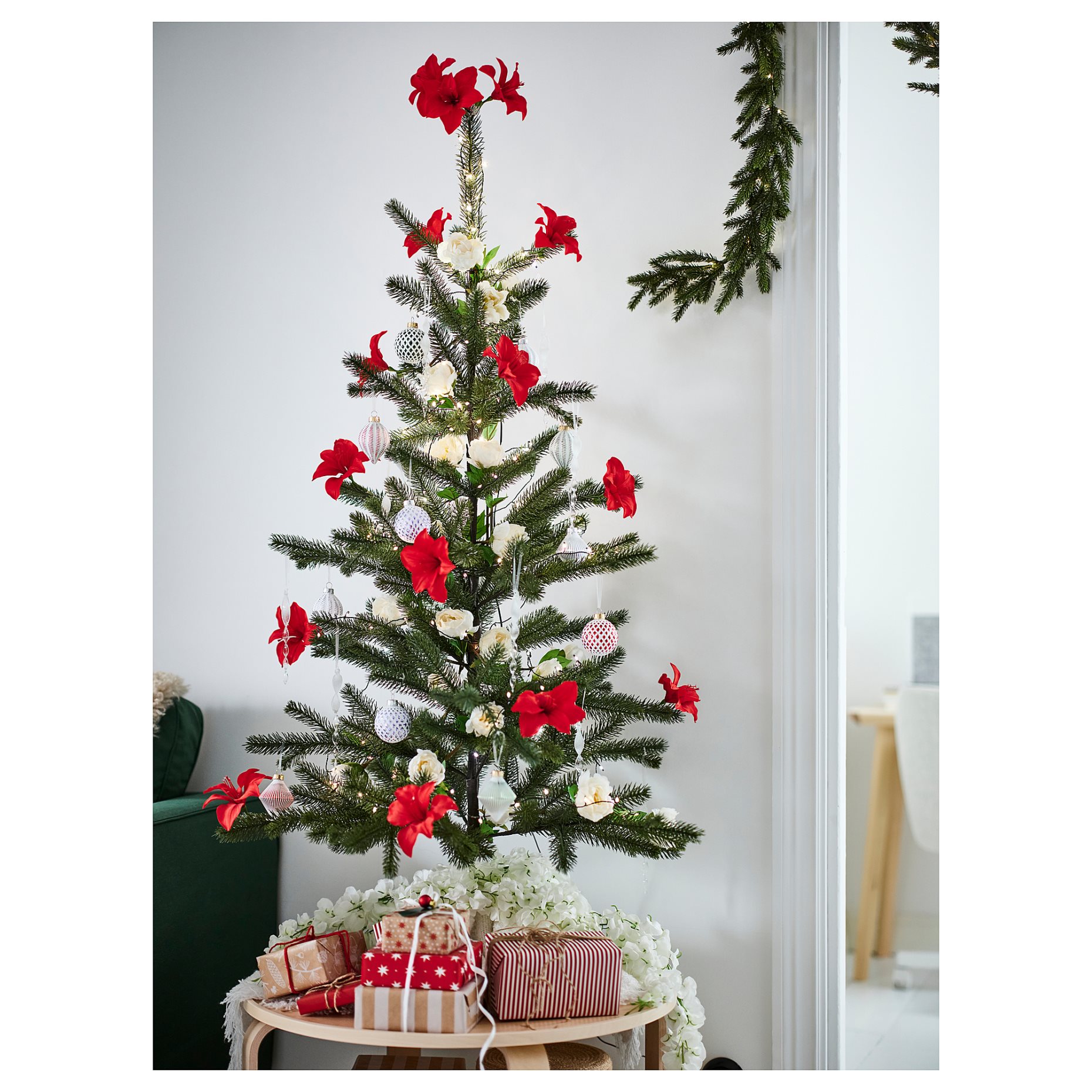 VINTERFINT, decoration/Amaryllis, 3 piece, 305.579.93