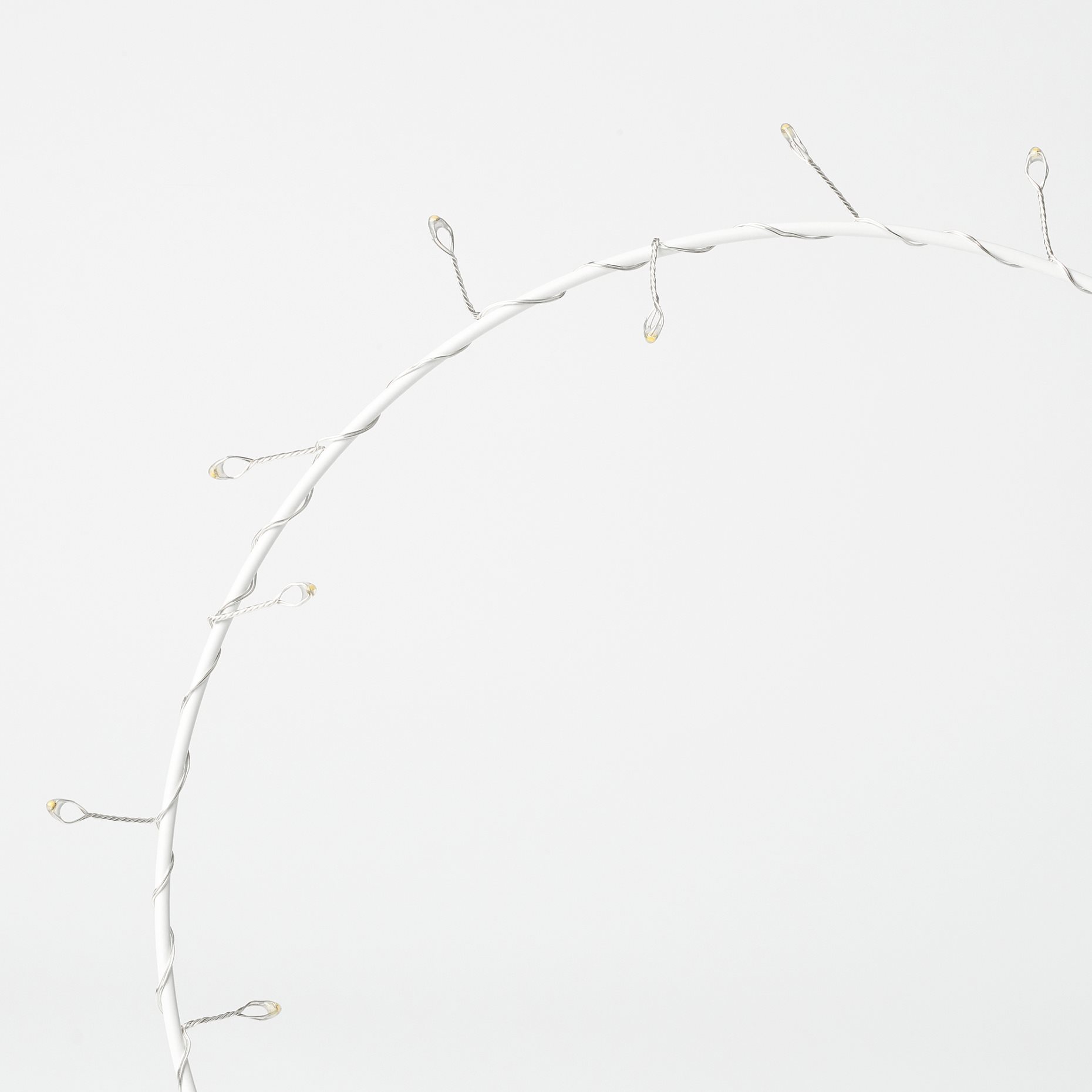 STRÅLA, pendant lamp with built-in LED light source/ring shaped/battery-operated, 27 cm, 305.632.58