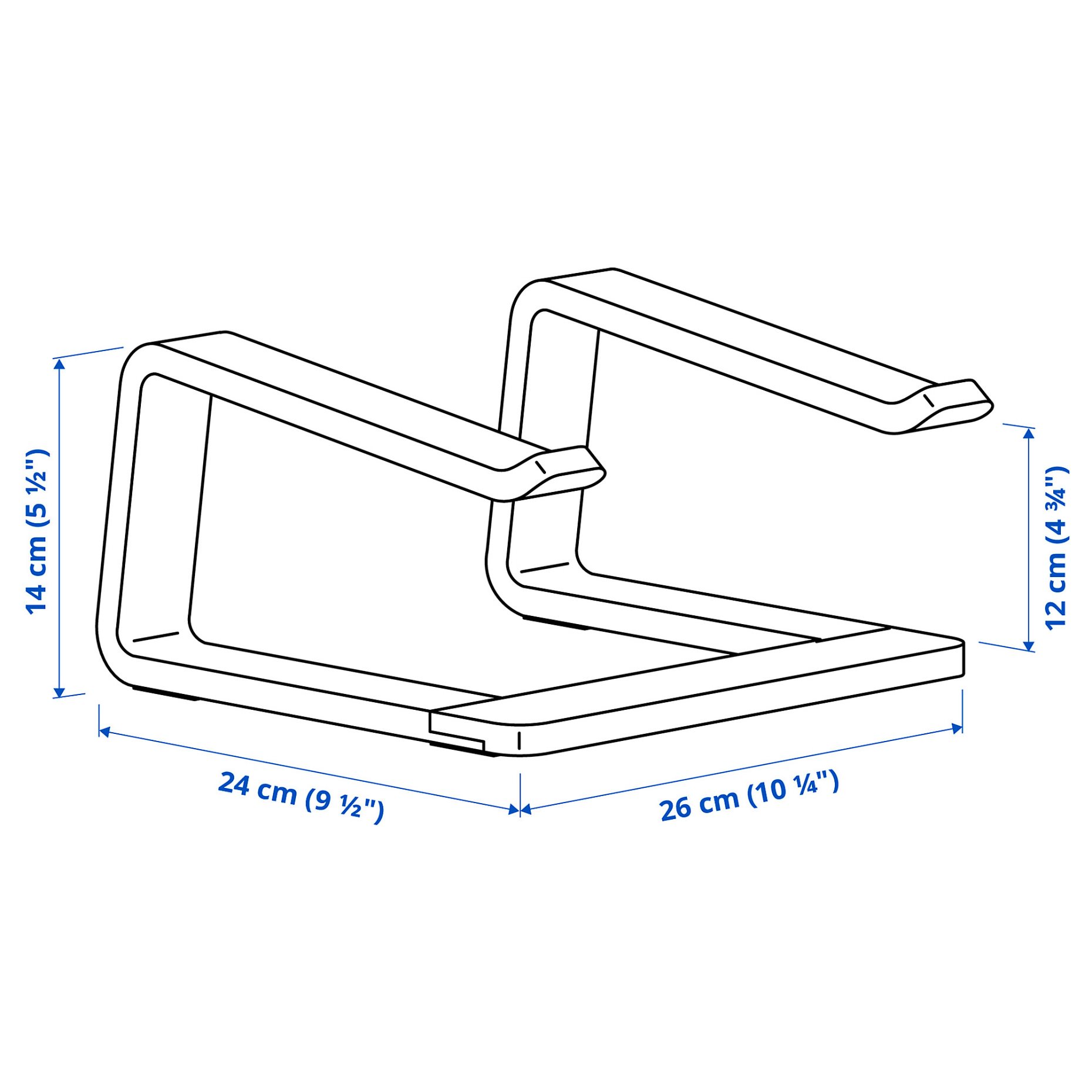 STENERIK, laptop support, 305.640.12